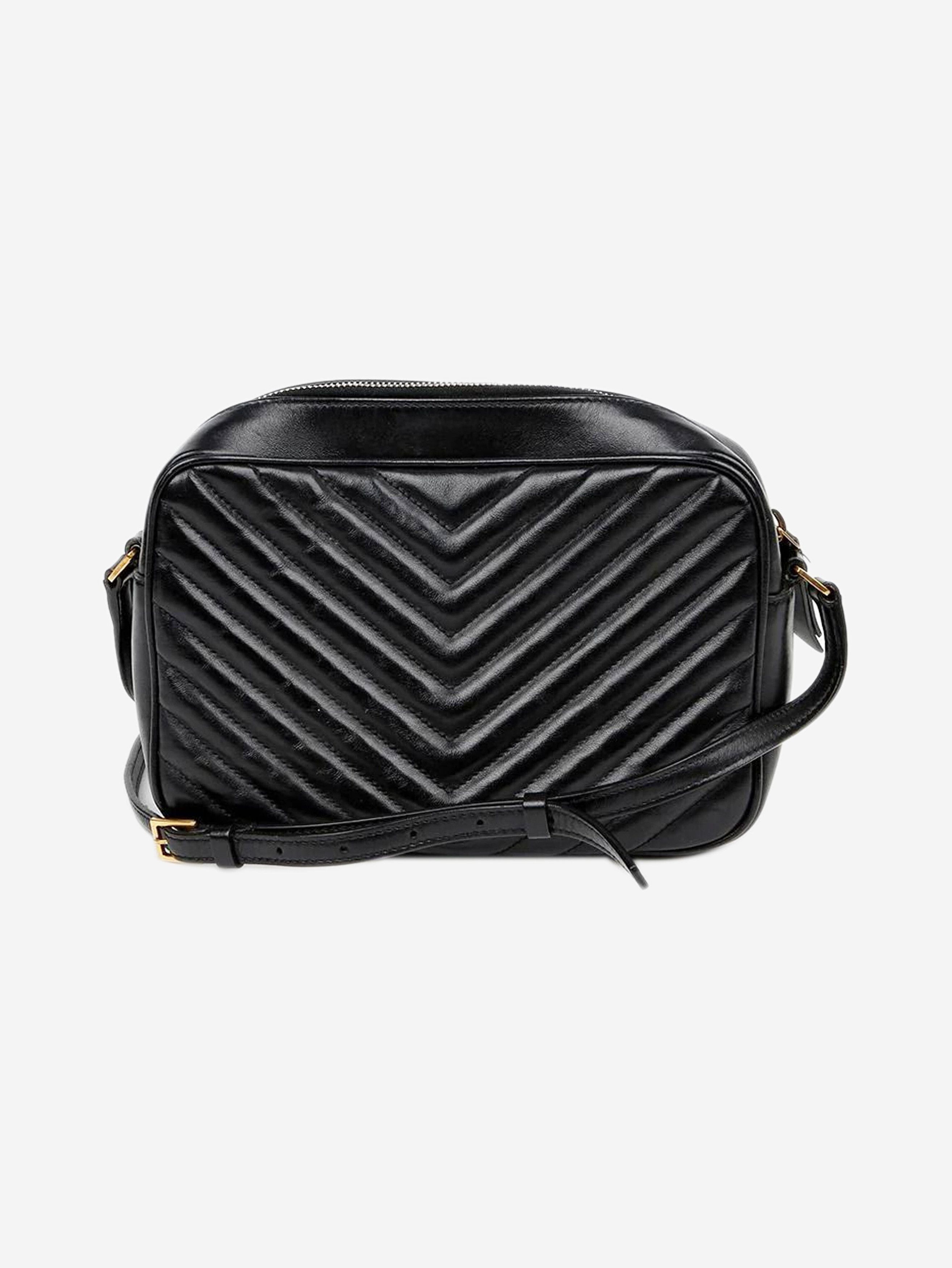 Saint Laurent Paris Black Paris Lou Camera bag Size ONE SIZE - 4 Thumbnail