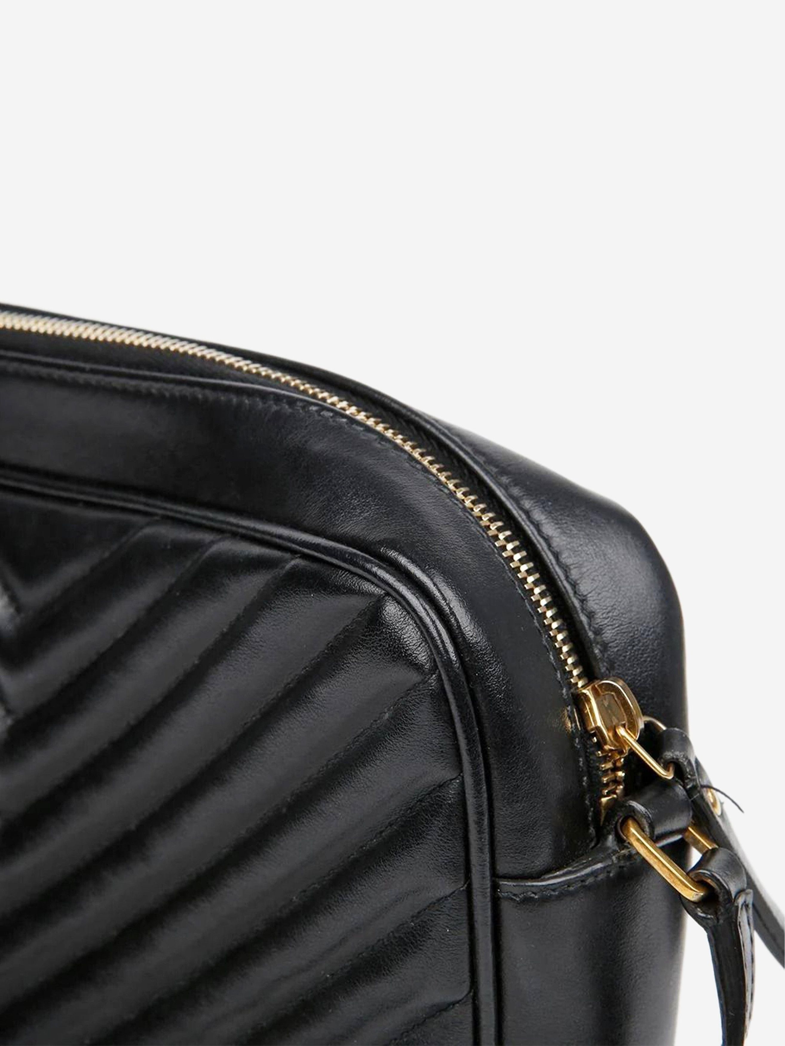 Saint Laurent Paris Black Paris Lou Camera bag Size ONE SIZE - 6 Thumbnail