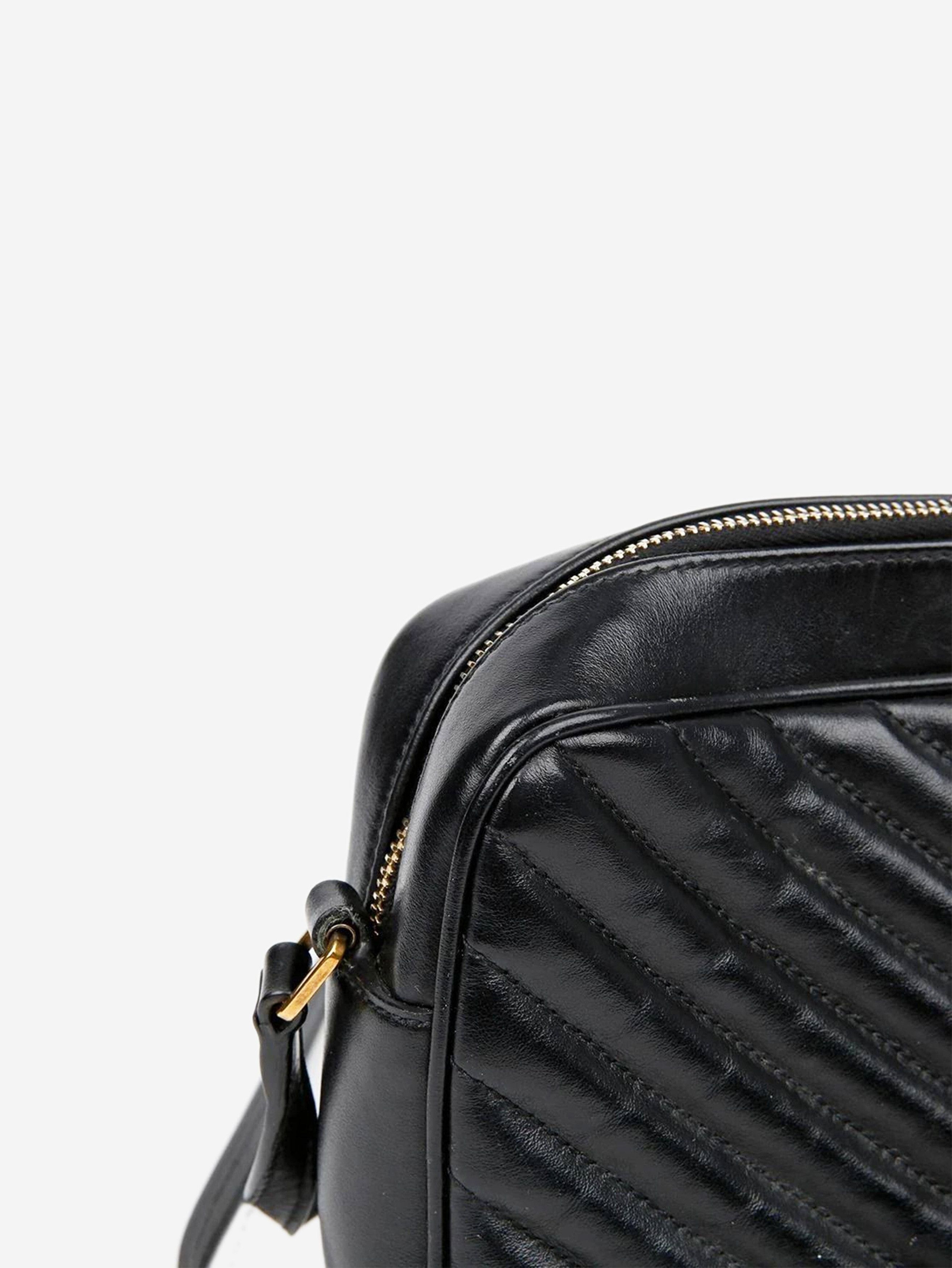 Saint Laurent Paris Black Paris Lou Camera bag Size ONE SIZE - 5 Thumbnail