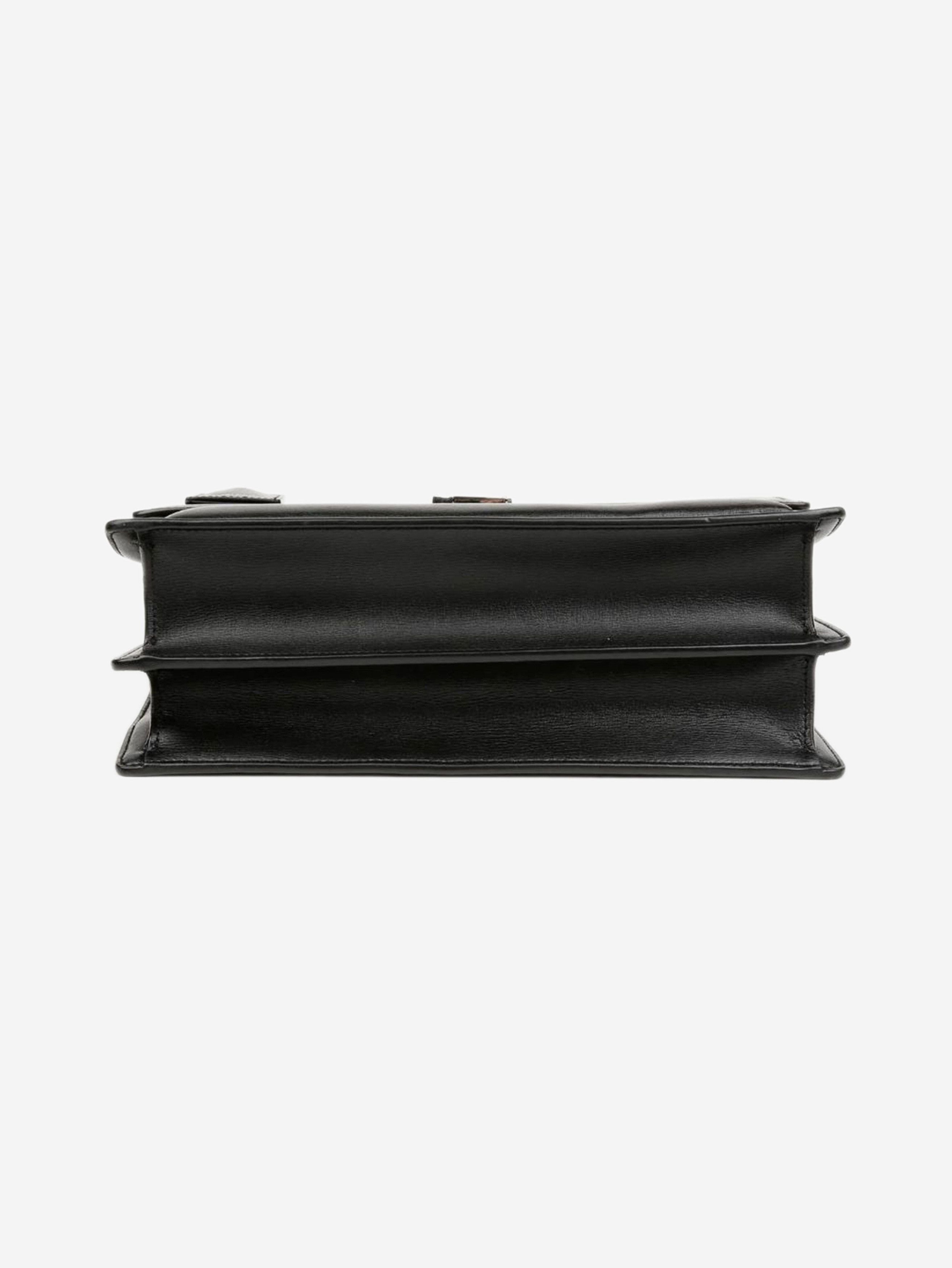 Saint Laurent Paris Black leather Sunset bag Size ONE SIZE - 7 Thumbnail