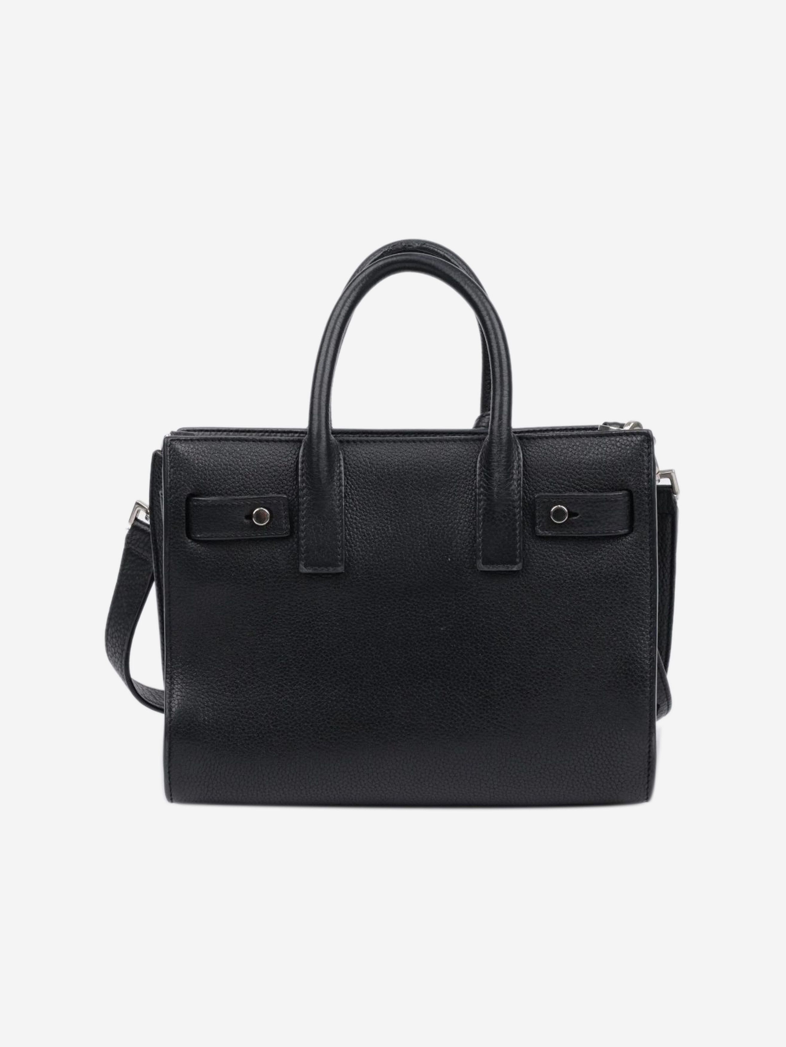 Saint Laurent Paris Black Nano Sac De Jour 2way bag Size ONE SIZE - 2 Thumbnail