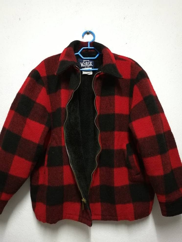 Woolrich Woolen Mills Big Size Zipper Jacket Size US XL / EU 56 / 4 - 3 Thumbnail