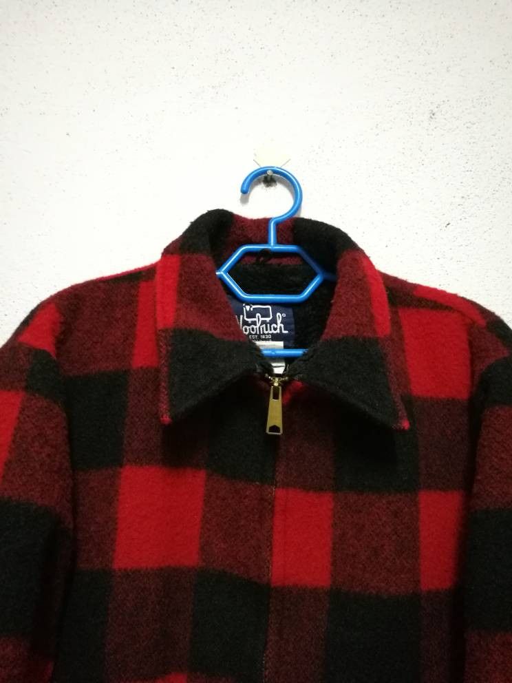 Woolrich Woolen Mills Big Size Zipper Jacket Size US XL / EU 56 / 4 - 4 Thumbnail