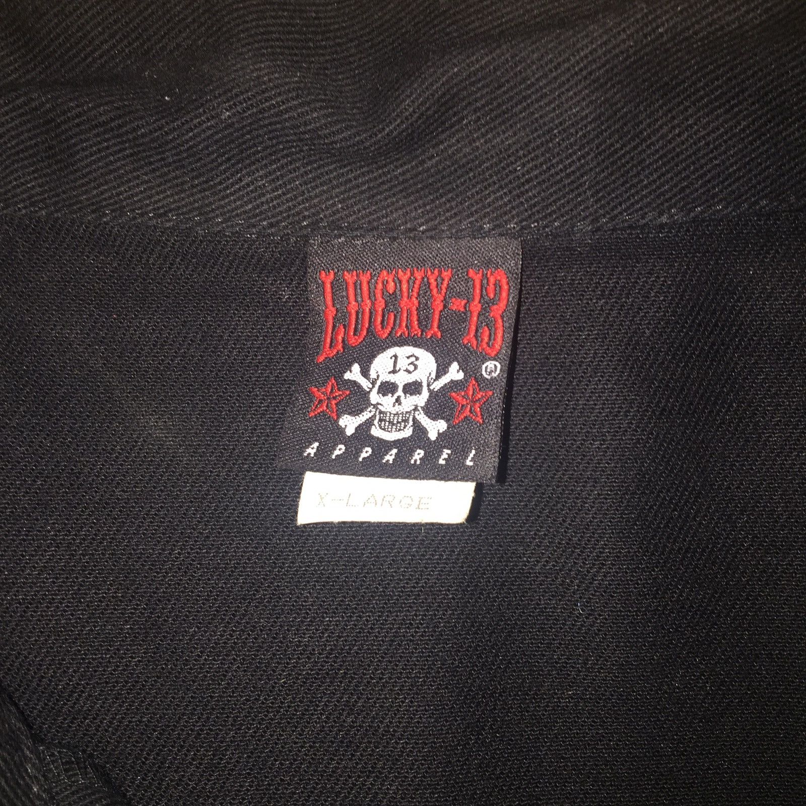 Vintage Lucky 13 Denim Jacket Size US XL / EU 56 / 4 - 5 Thumbnail