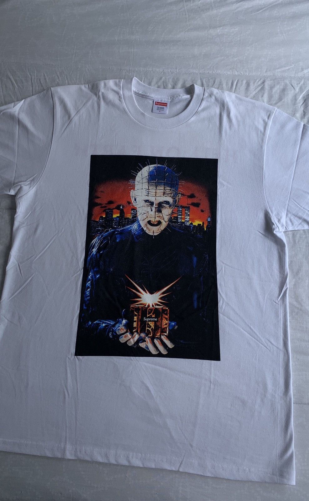 Supreme Hellraiser Hell on Earth Tee White