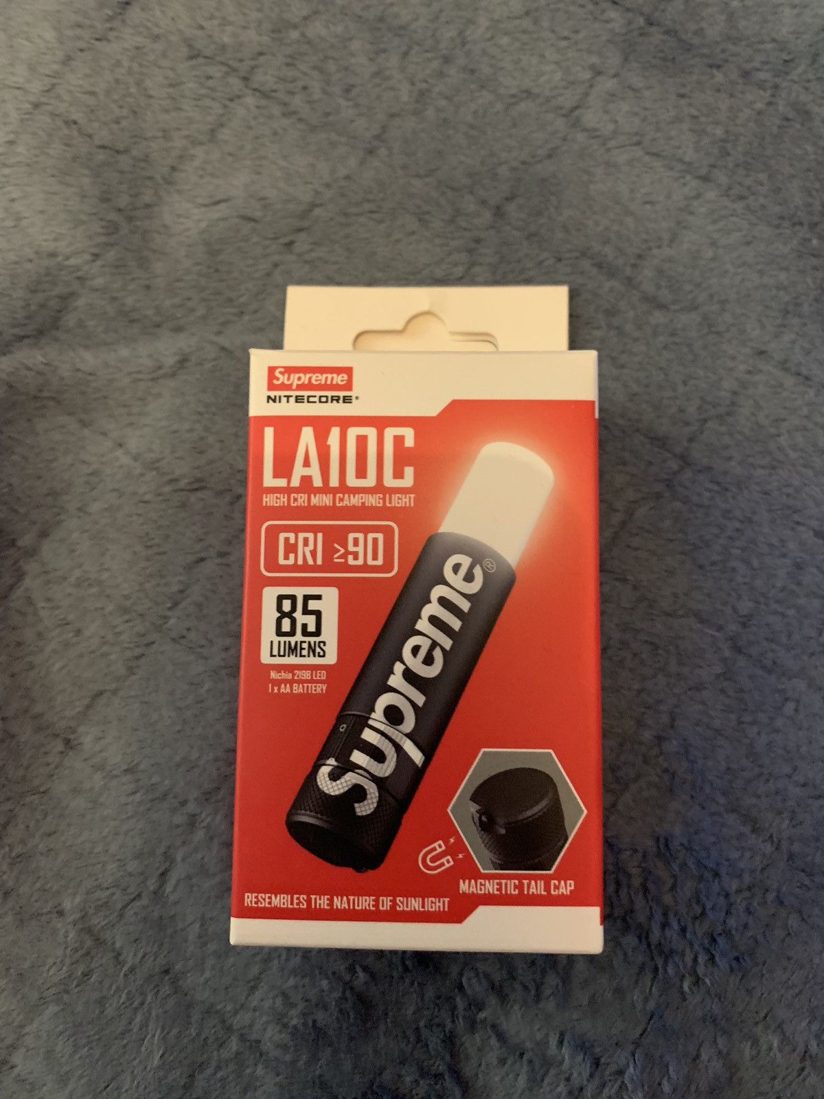 Supreme AOI Gems beanie (Navy) (Ships within 24 hrs)