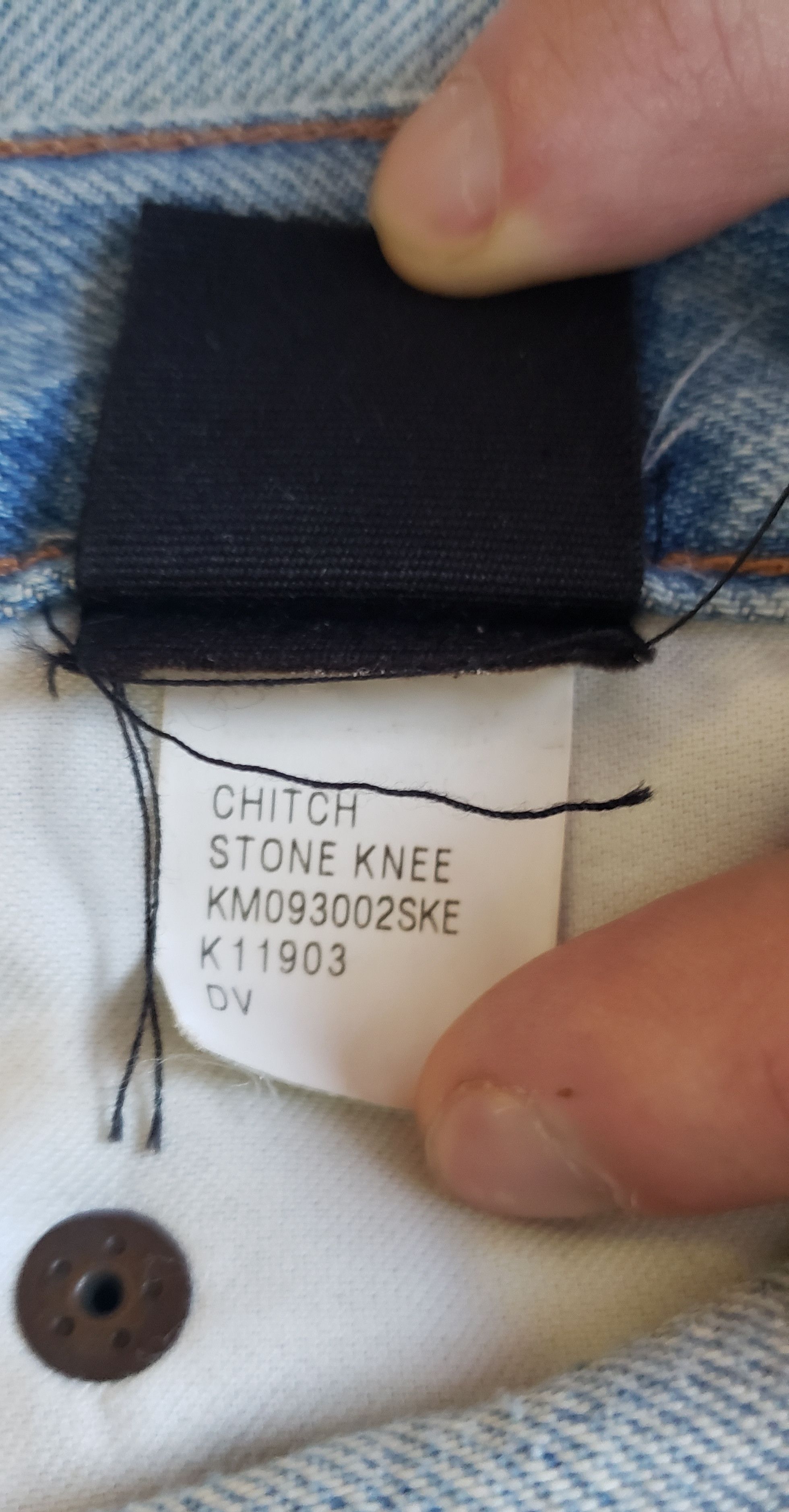 Ksubi "Chitch" Stone Knee distressed/patch denim Size US 34 / EU 50 - 5 Thumbnail