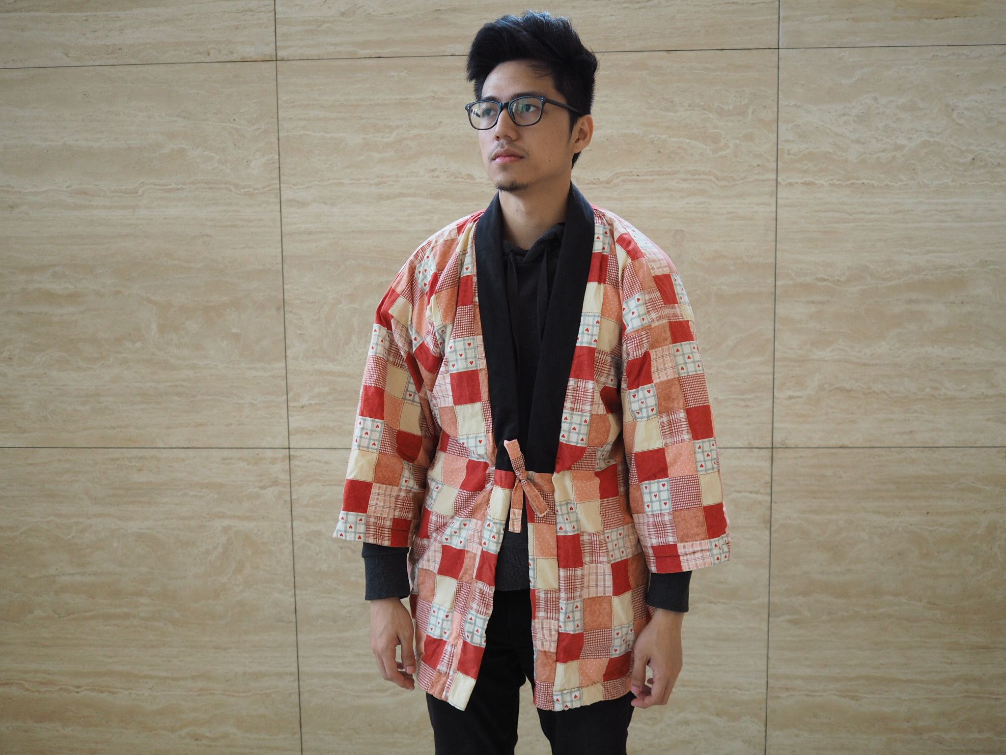 Patchwork Kimono Outerwear