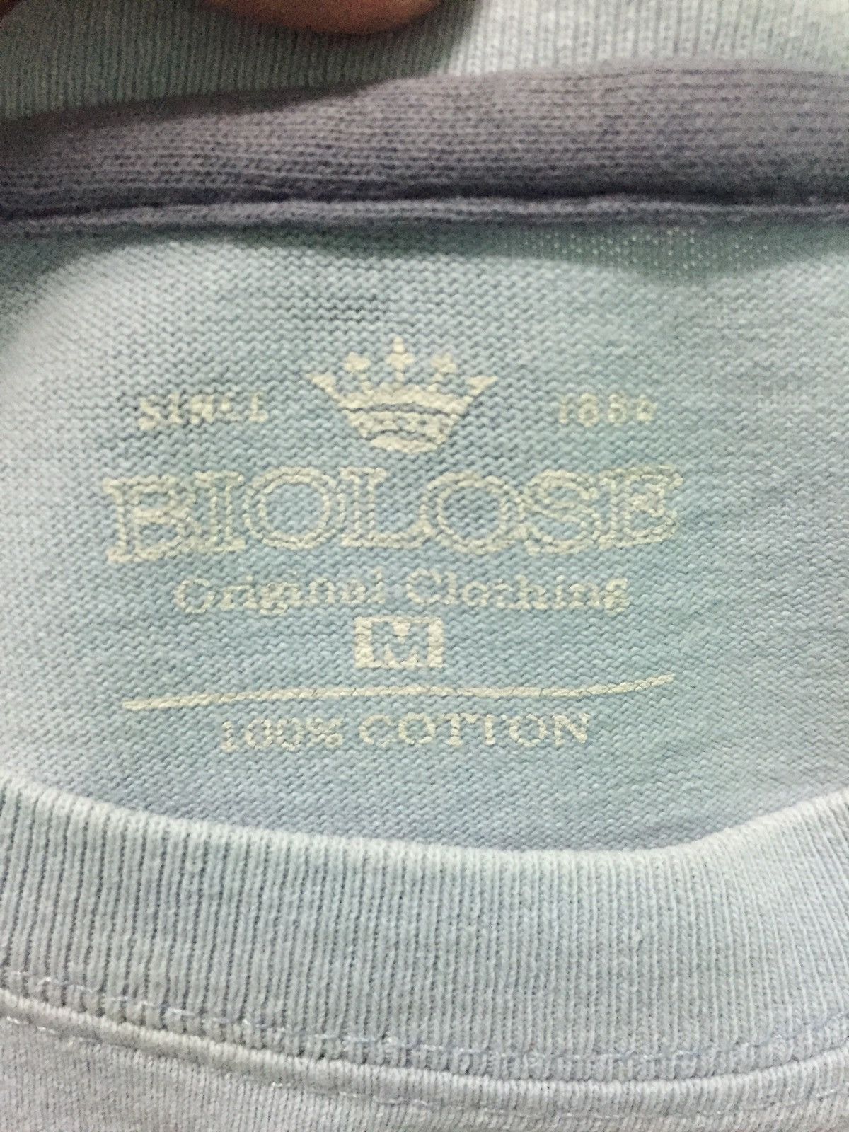 Japanese Brand BIOLOSE Original Clothing Tshirt Size US M / EU 48-50 / 2 - 5 Thumbnail