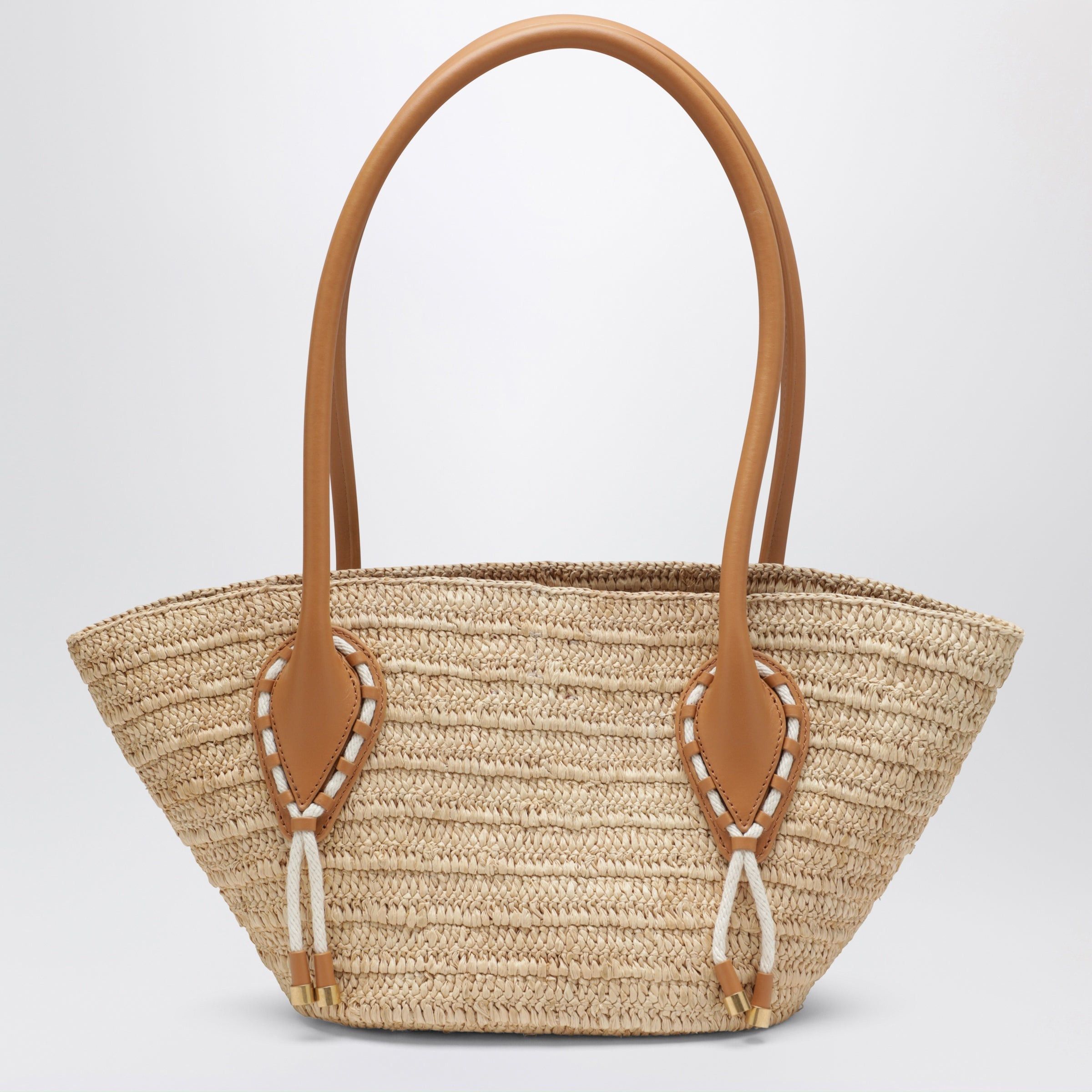 Christian Louboutin Christian Louboutin Venus Mini Tote Bag In Rafia Size ONE SIZE - 2 Thumbnail