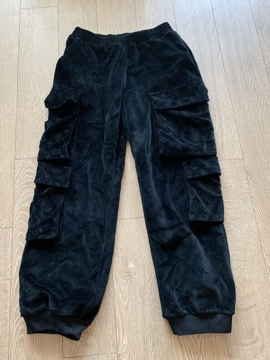 Louis Vuitton Virgil Abloh VELOUR CARGO PANTS collection 19' S -  sorry_not_fame Mall