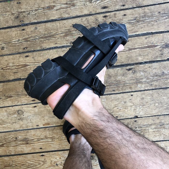 Rick owens shop hiking spartan sandals