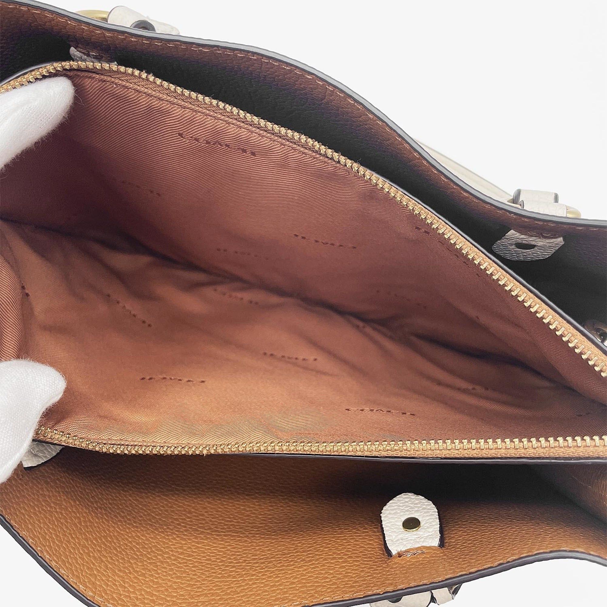 Coach COACH Tyler Carryall 28 Shoulder Bag Tote C3460 Leather Beige Women's Size ONE SIZE - 7 Thumbnail