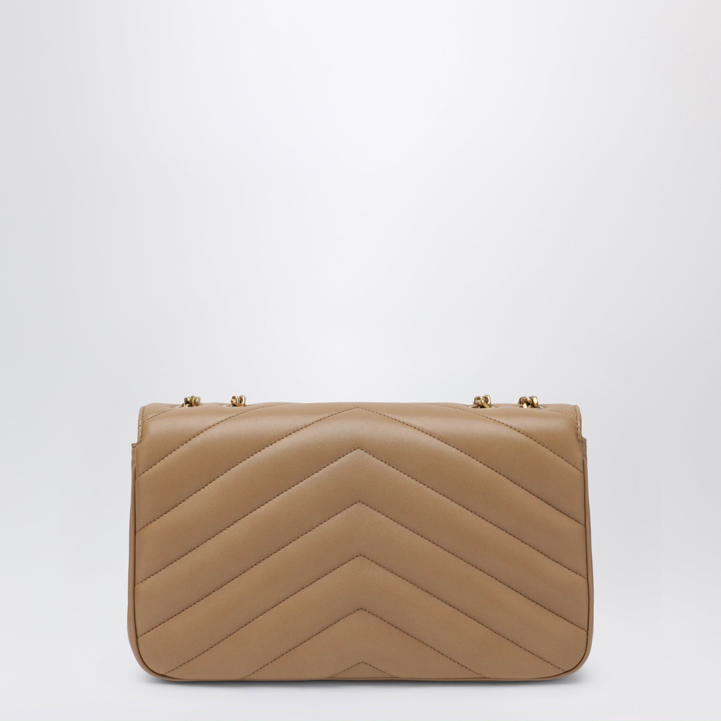 Saint Laurent Paris Saint Laurent Medium Light Brown Loulou Leather Bag Size ONE SIZE - 2 Thumbnail