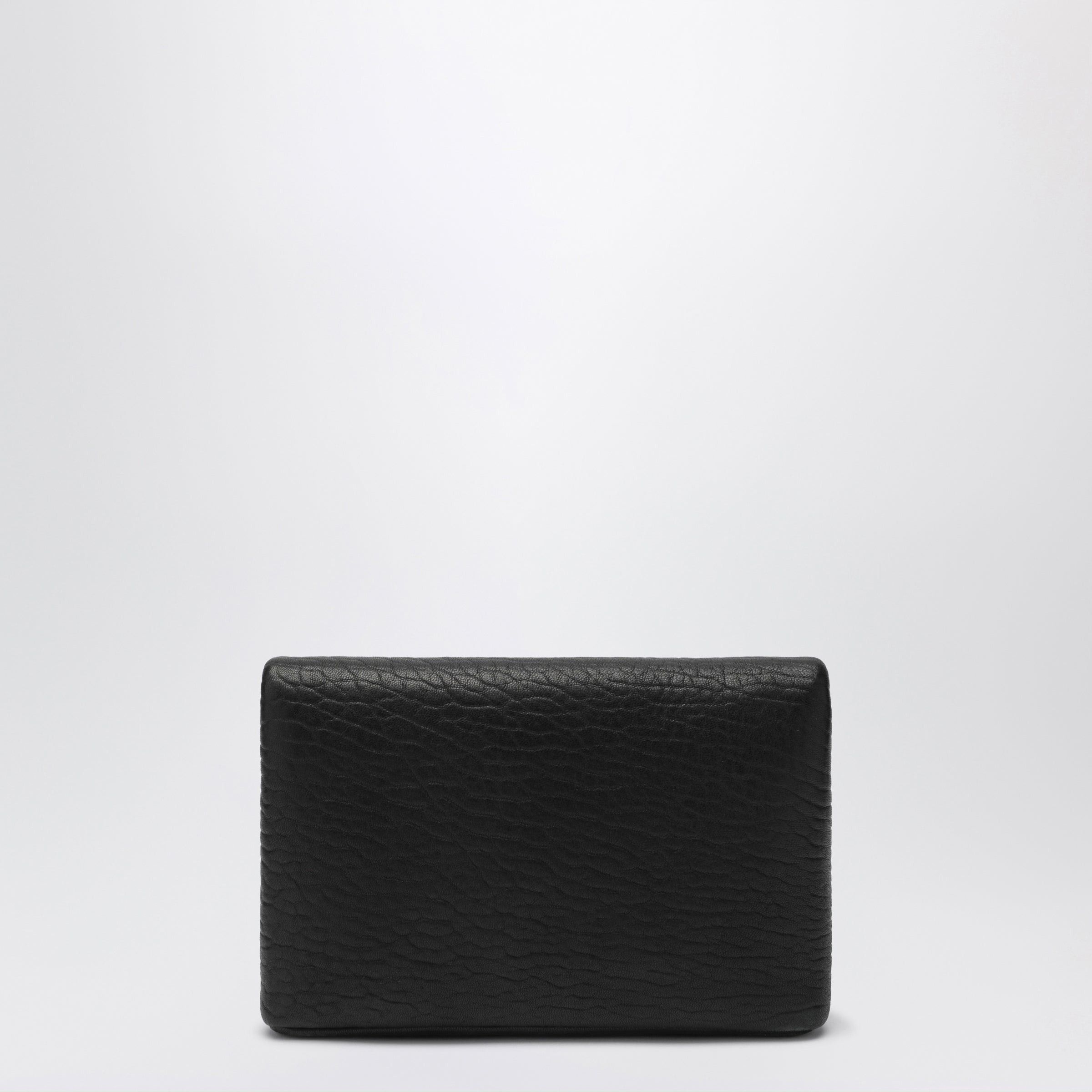 Saint Laurent Paris Saint Laurent Black Cassandre Chain Pouch In Lambskin Leather Size ONE SIZE - 2 Thumbnail
