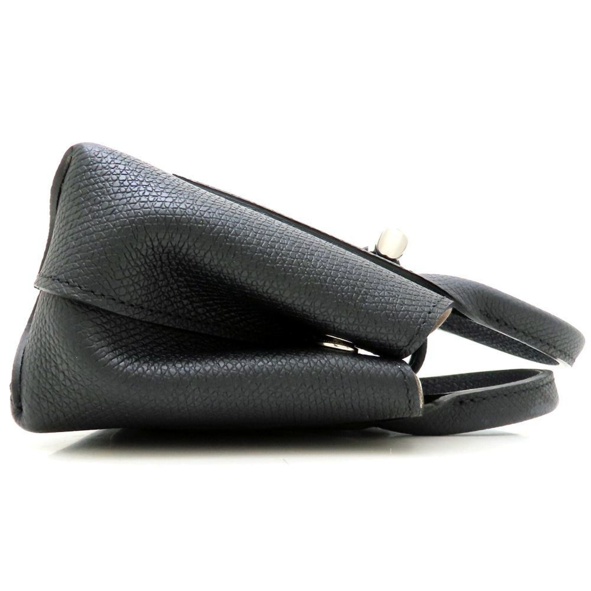 Longchamp Longchamp Roseau XS 2-Way Shoulder Bag 10057HPN001 Leather Black Women's 353463 Size ONE SIZE - 3 Thumbnail