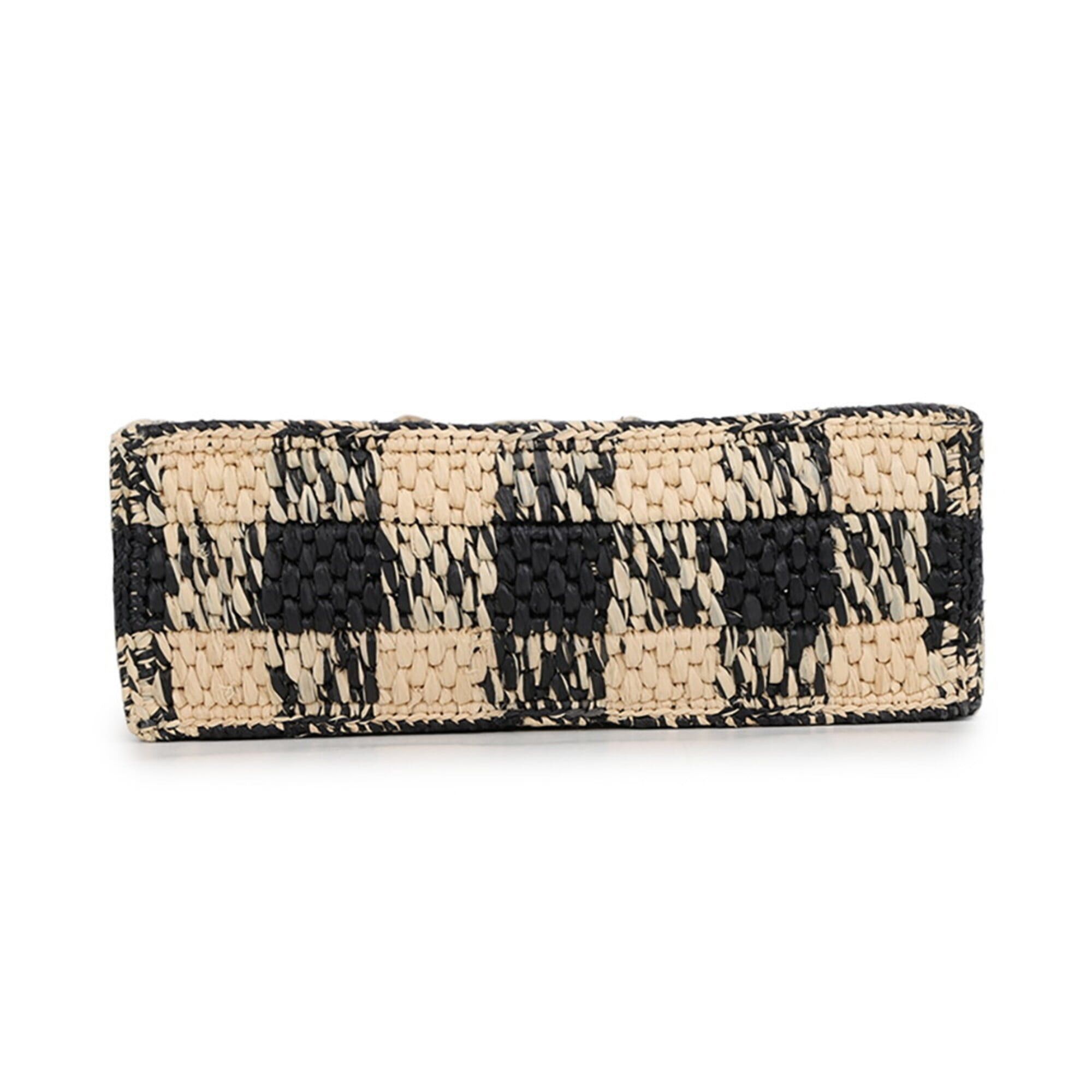Loewe Loewe Font Tote Mini Raffia Handbag ALF1V46X10 LOEWE 2-way Shoulder Bag Black Women's Size ONE SIZE - 3 Thumbnail