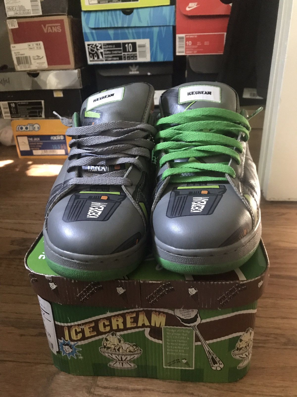 OG BBC ICE CREAM “ BEEPER” FLAVOR Grey