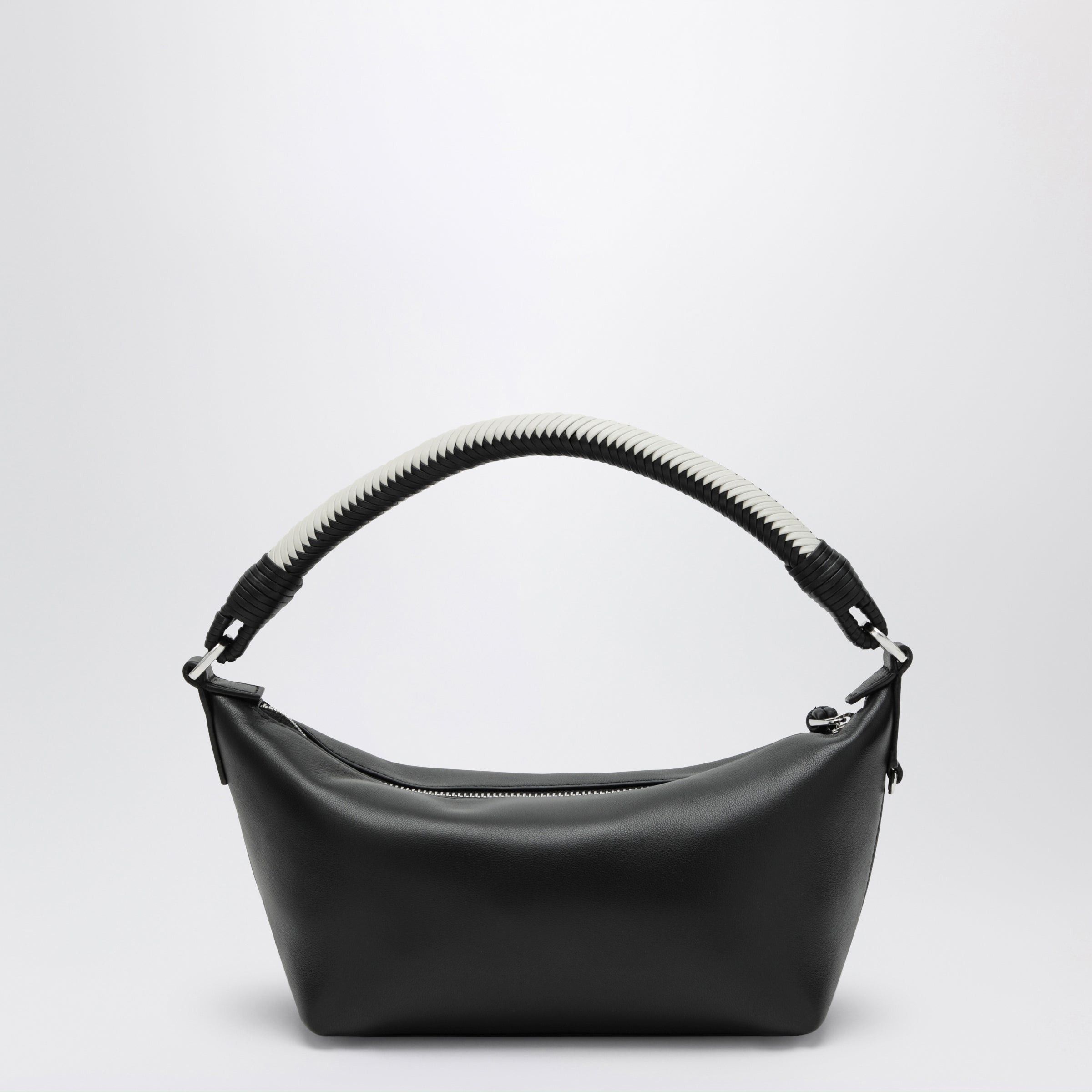 Loewe Loewe Cala Mini Bag In Soft Nappa Lambskin Black And White Size ONE SIZE - 2 Thumbnail