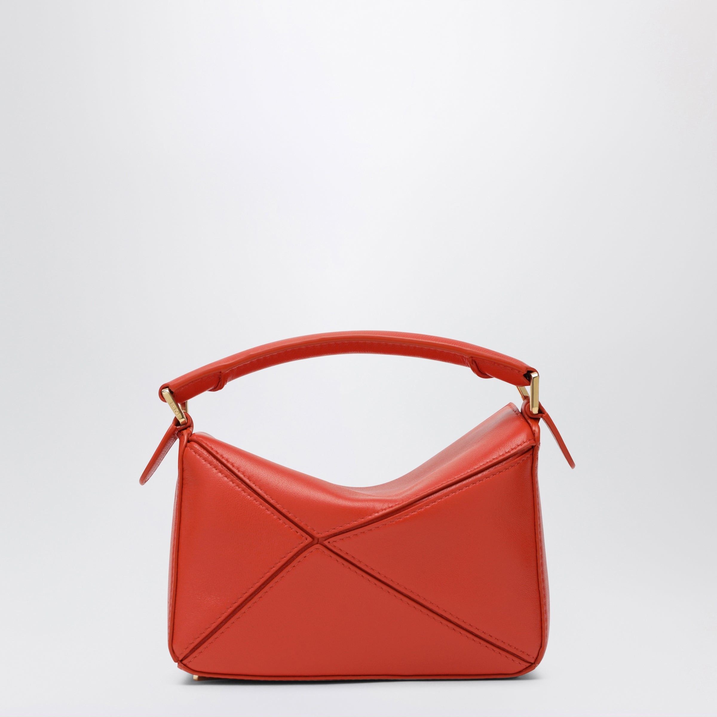 Loewe Loewe Puzzle Featherlight Medium Bag In Orange Nappa Leather Size ONE SIZE - 2 Thumbnail