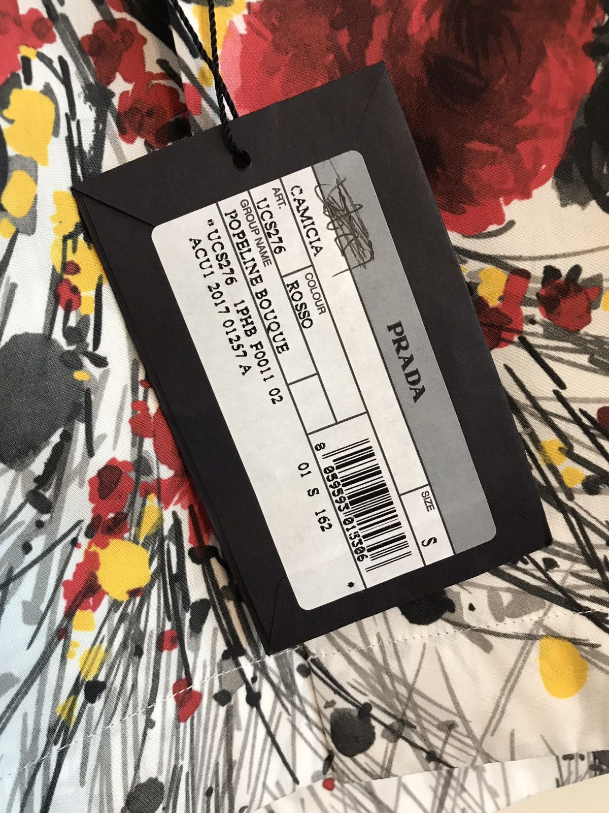 Prada Prada AW17 Bouquet Shirt Size US S / EU 44-46 / 1 - 6 Thumbnail