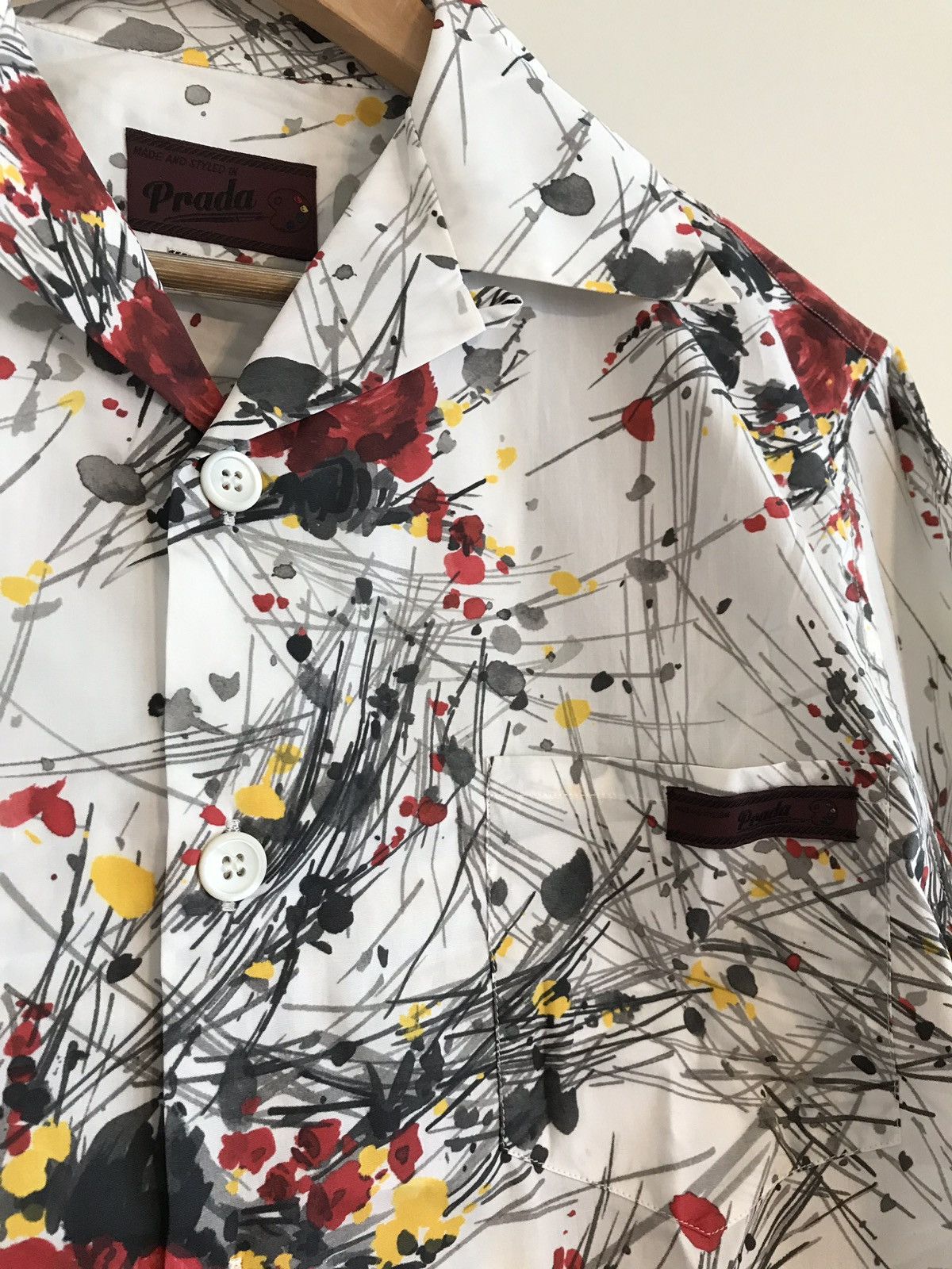 Prada Prada AW17 Bouquet Shirt Size US S / EU 44-46 / 1 - 2 Thumbnail