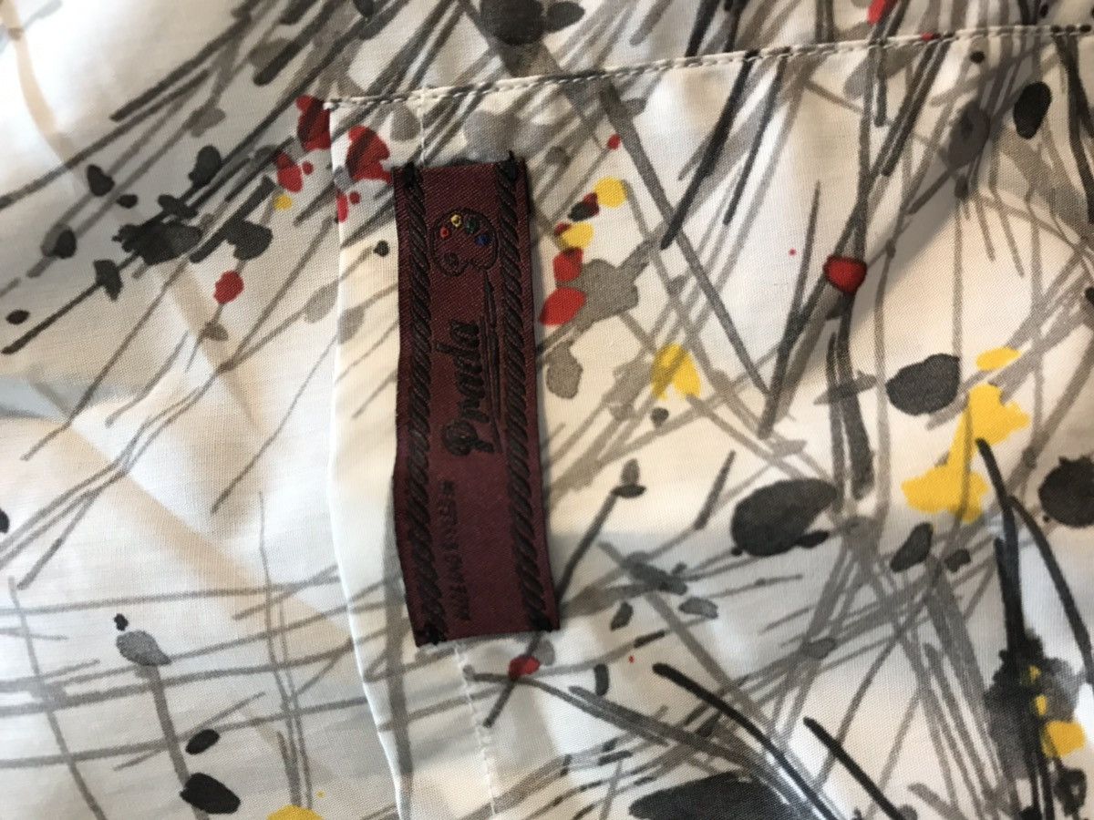 Prada Prada AW17 Bouquet Shirt Size US S / EU 44-46 / 1 - 8 Thumbnail