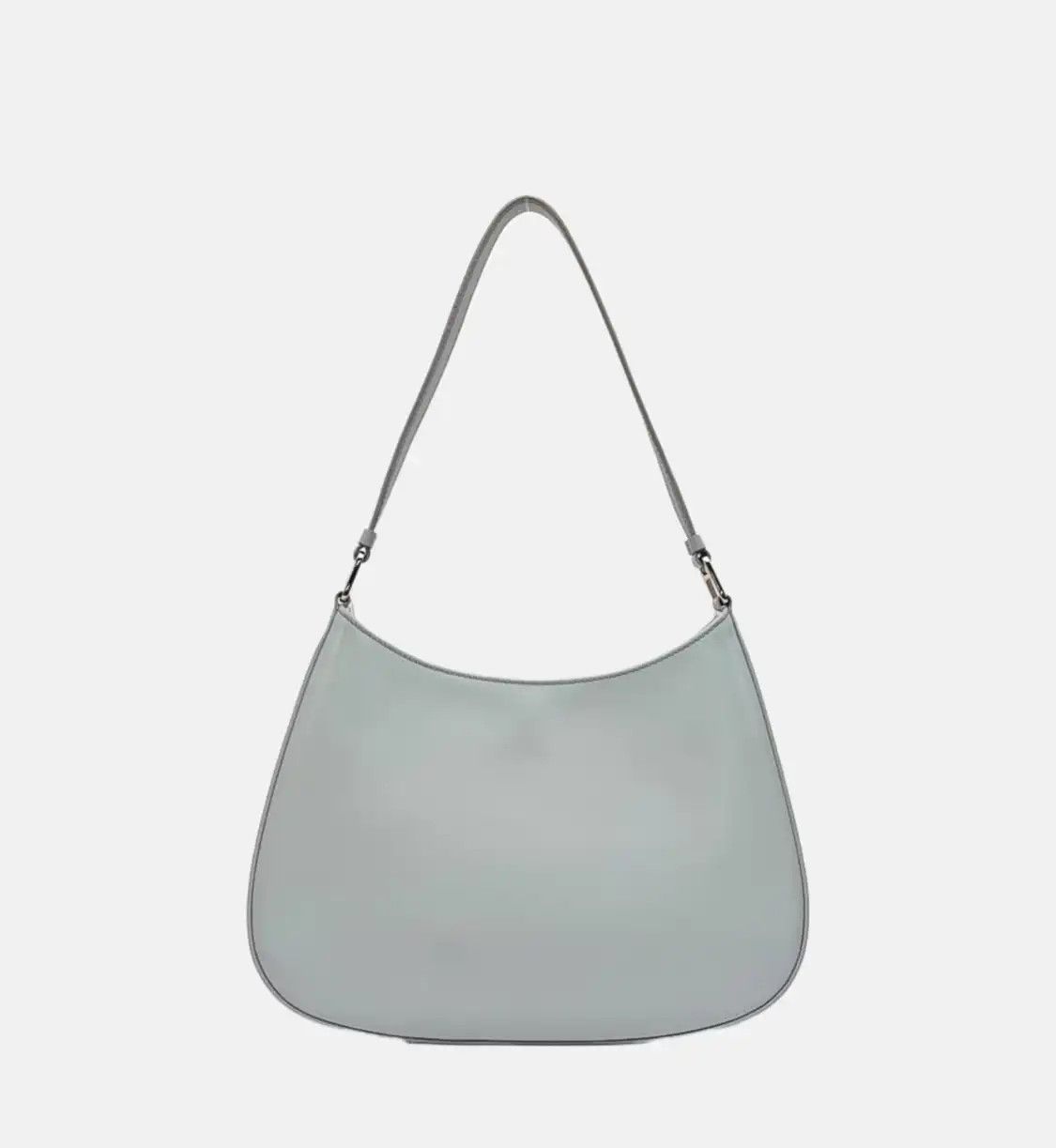 Prada PRADA Cleo light bluecowhide leather handbag silver hardware Size ONE SIZE - 5 Thumbnail