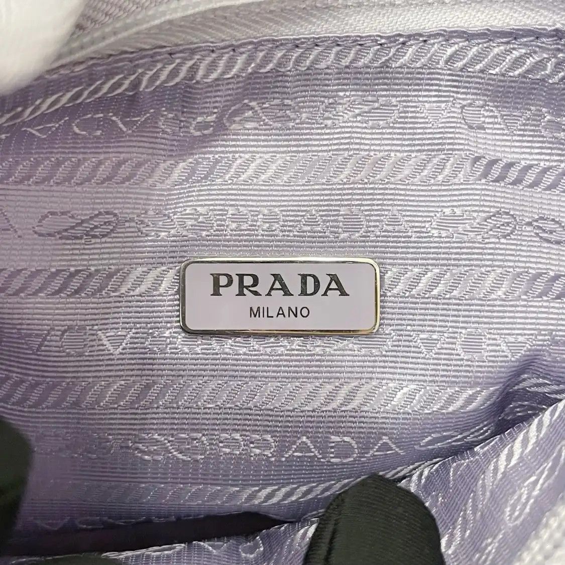 Prada PRADA Re-Edition 2000 mini light purple nylon logo shoulder bag Size ONE SIZE - 9 Thumbnail
