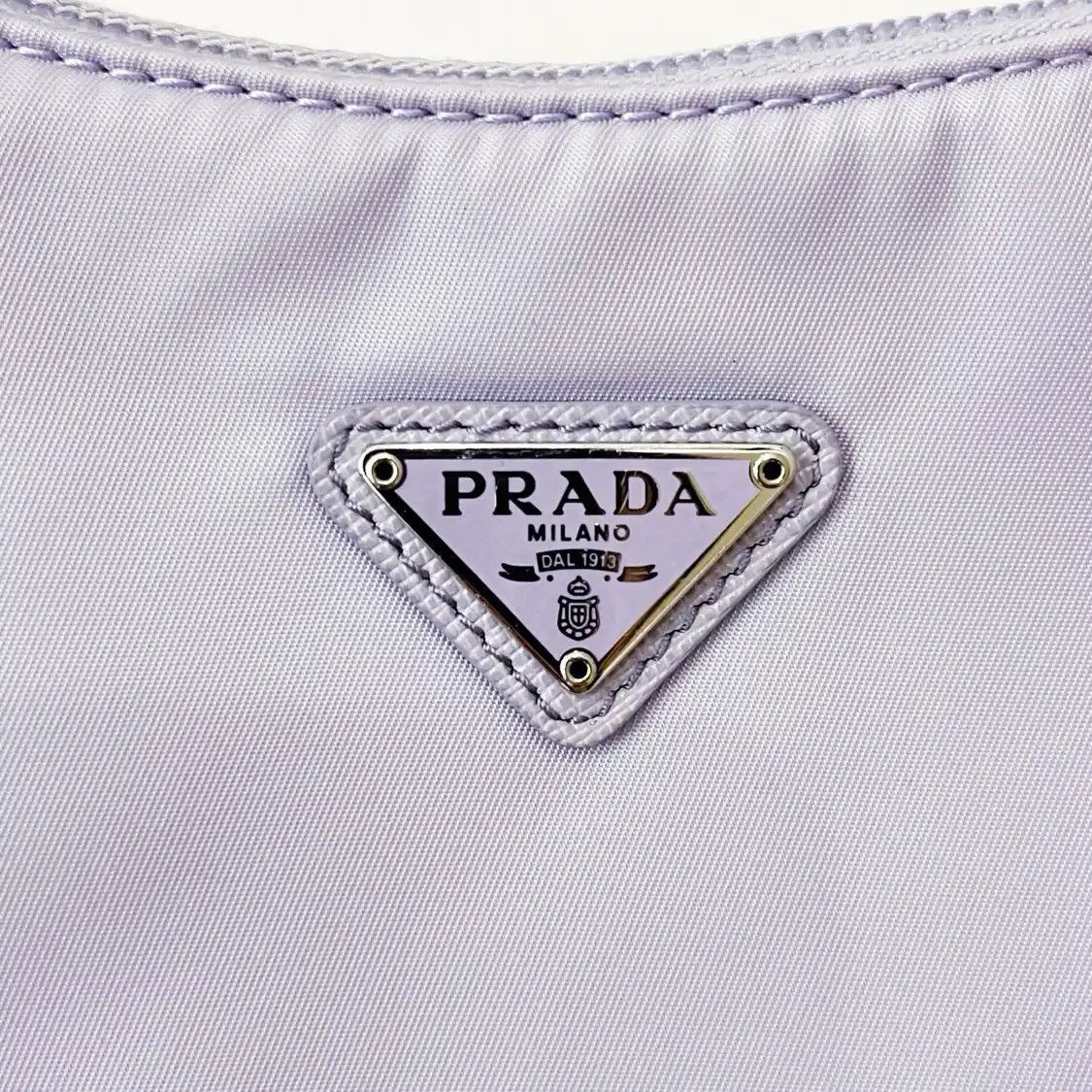 Prada PRADA Re-Edition 2000 mini light purple nylon logo shoulder bag Size ONE SIZE - 8 Thumbnail