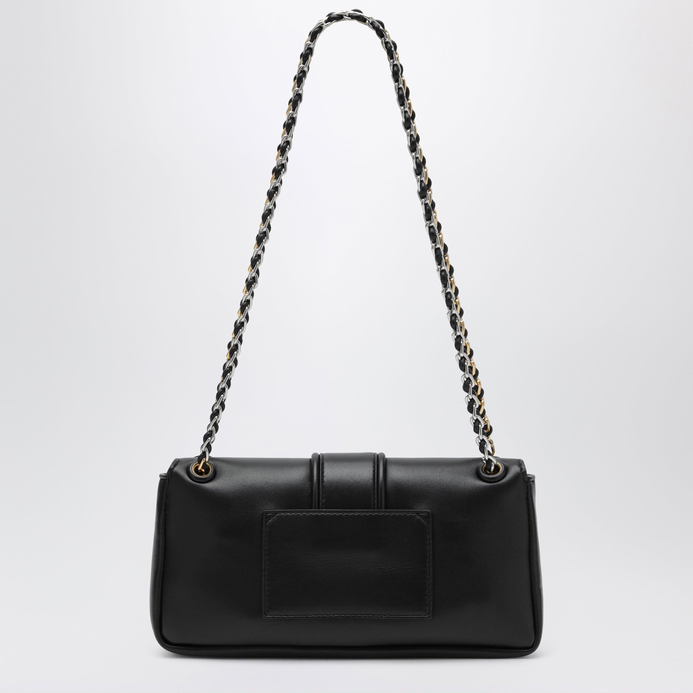 Jacquemus Jacquemus Chaã®Ne Soft Shoulder Bag In Black Nappa Leather Size ONE SIZE - 2 Thumbnail