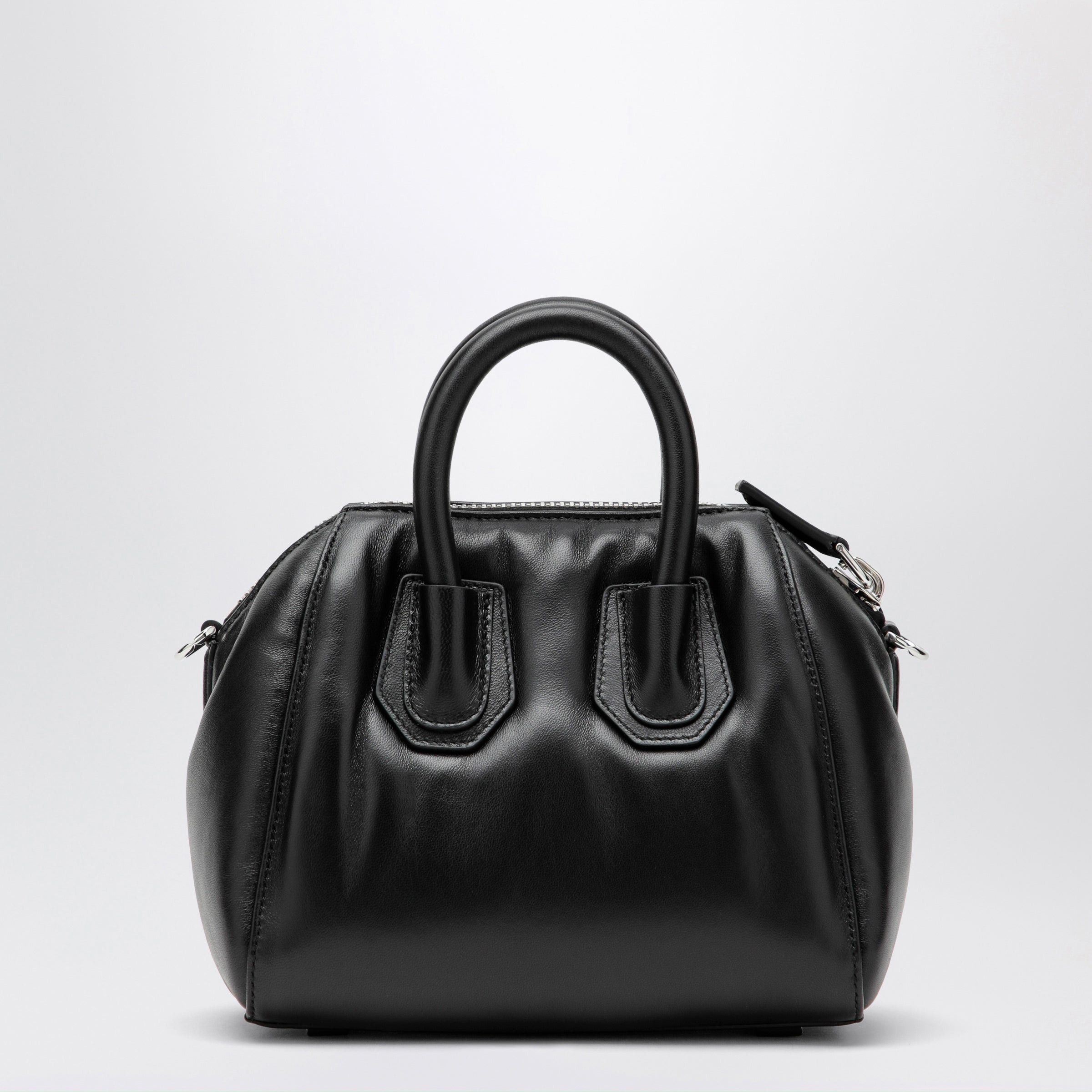 Givenchy Givenchy Antigona Mini Leather Tote Bag In Black Size ONE SIZE - 2 Thumbnail
