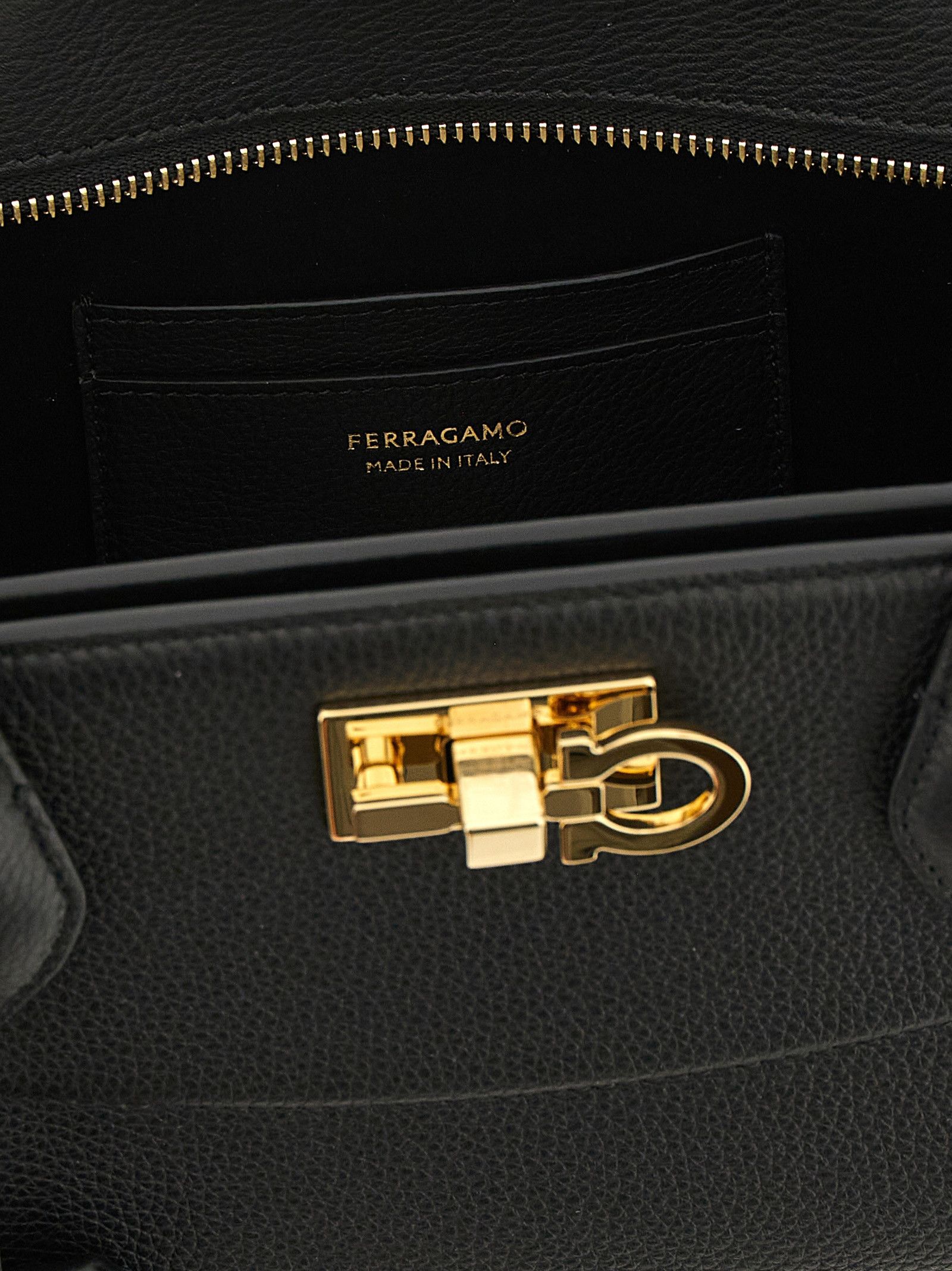 Salvatore Ferragamo 'Studio Soft East West (M)' Shoulder Bag Size ONE SIZE - 4 Thumbnail
