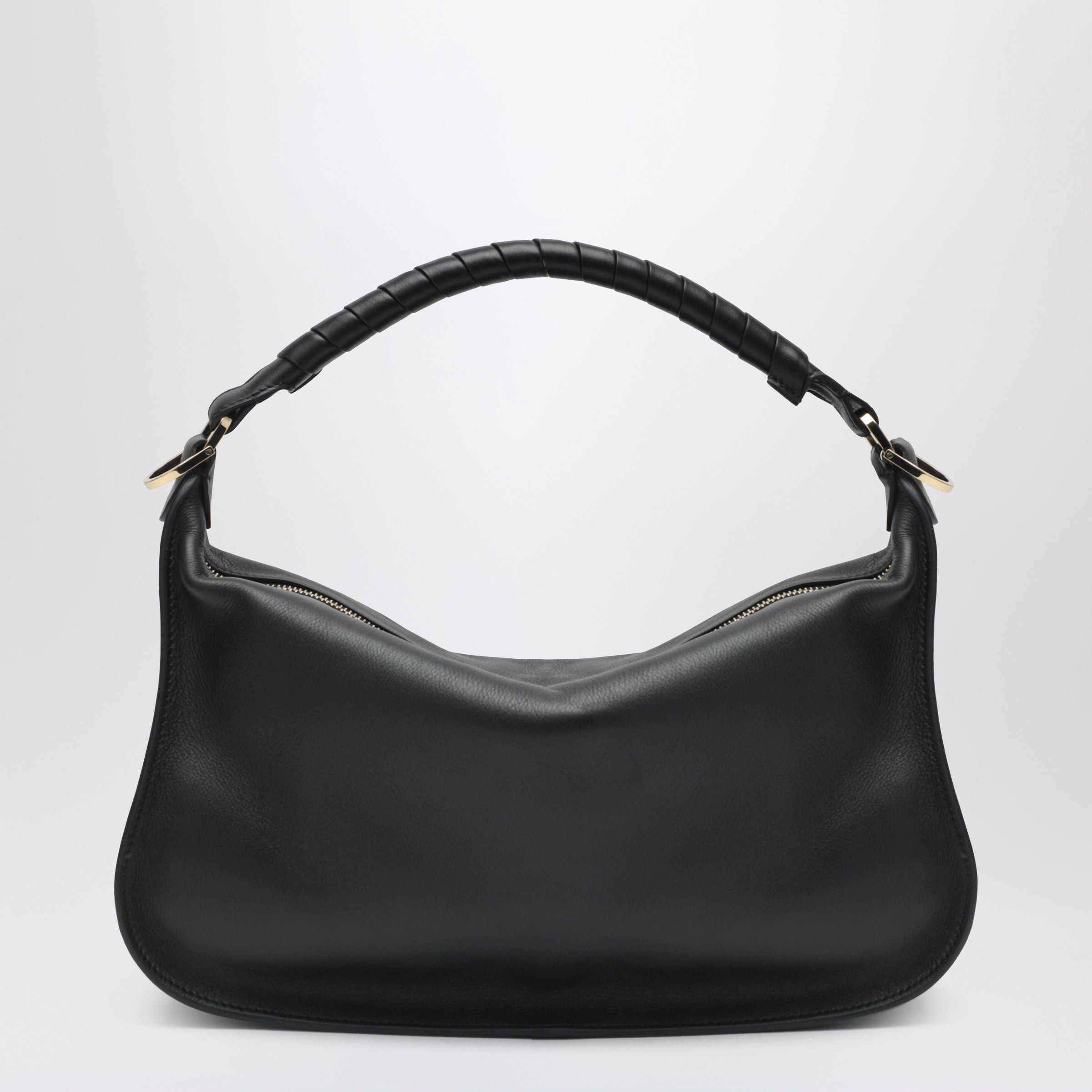 Chloe Chloe Small Marcie Leather Bag In Black Size ONE SIZE - 2 Thumbnail