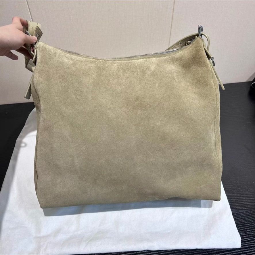 Lemaire Lemaire Suede Belted Hobo Bag Size ONE SIZE - 3 Thumbnail