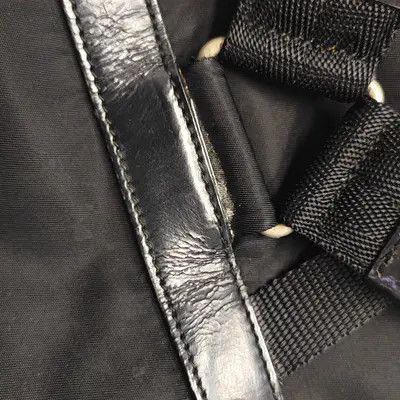 Prada PRADA Re-Nylon Medium black nylon logo backpack silver hardware Size ONE SIZE - 12 Thumbnail