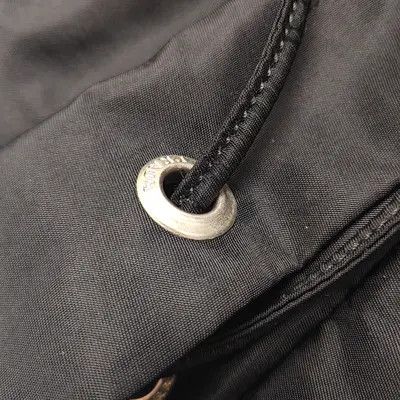 Prada PRADA Re-Nylon Medium black nylon logo backpack silver hardware Size ONE SIZE - 14 Thumbnail