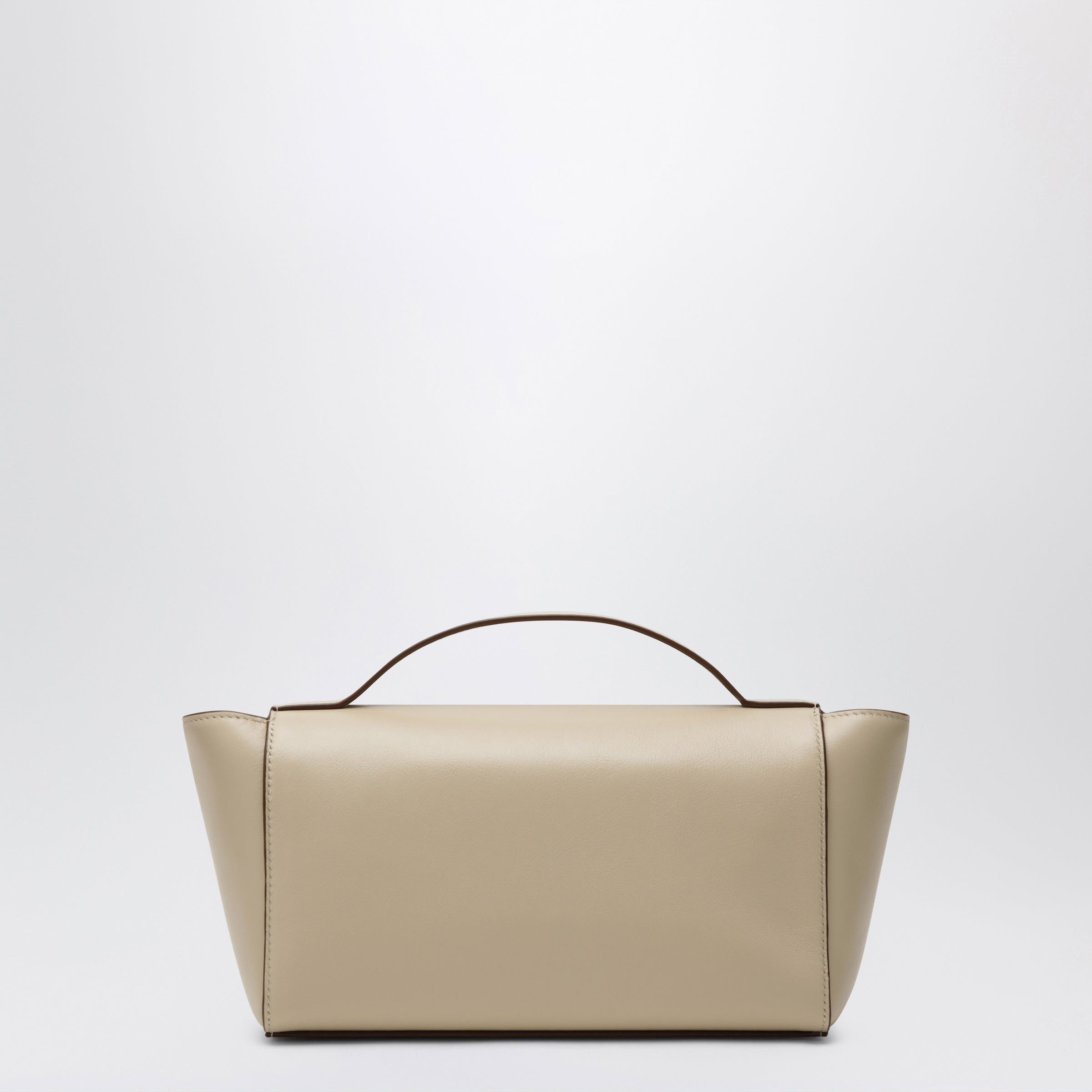 Savette Savette Symmetry Trapeze Pouch In Ivory Leather Size ONE SIZE - 2 Thumbnail