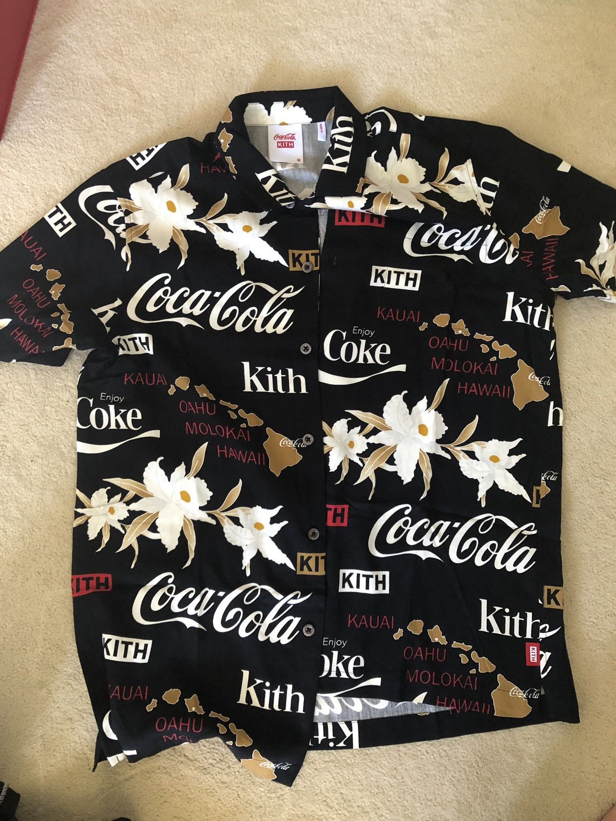 Kith Hawaii- Kith x Coca Cola Aloha Shirt | Grailed