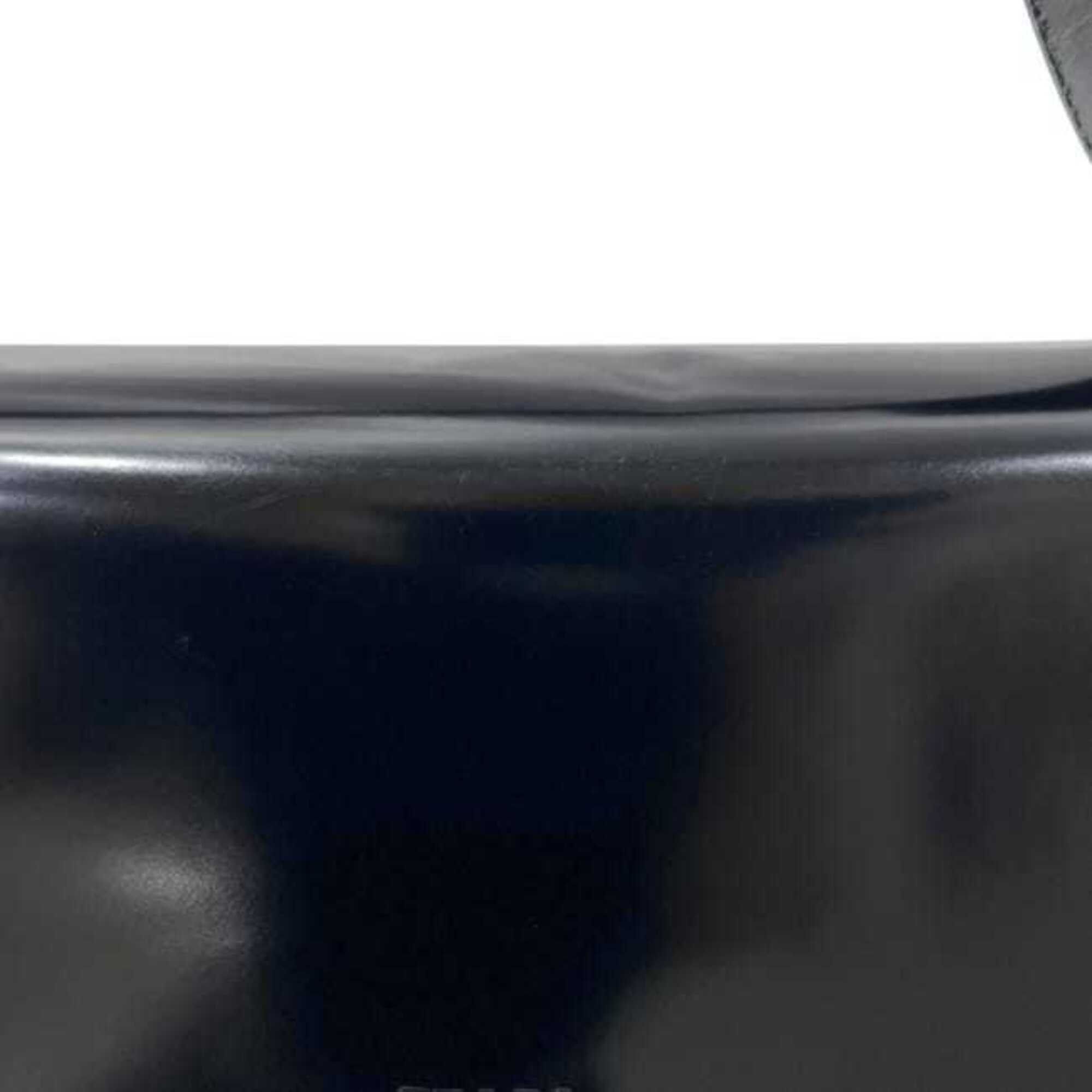 Prada Prada Shoulder Bag B6798 112 PRADA Leather SPAZZOLATO NERO Black Women's Size ONE SIZE - 8 Thumbnail