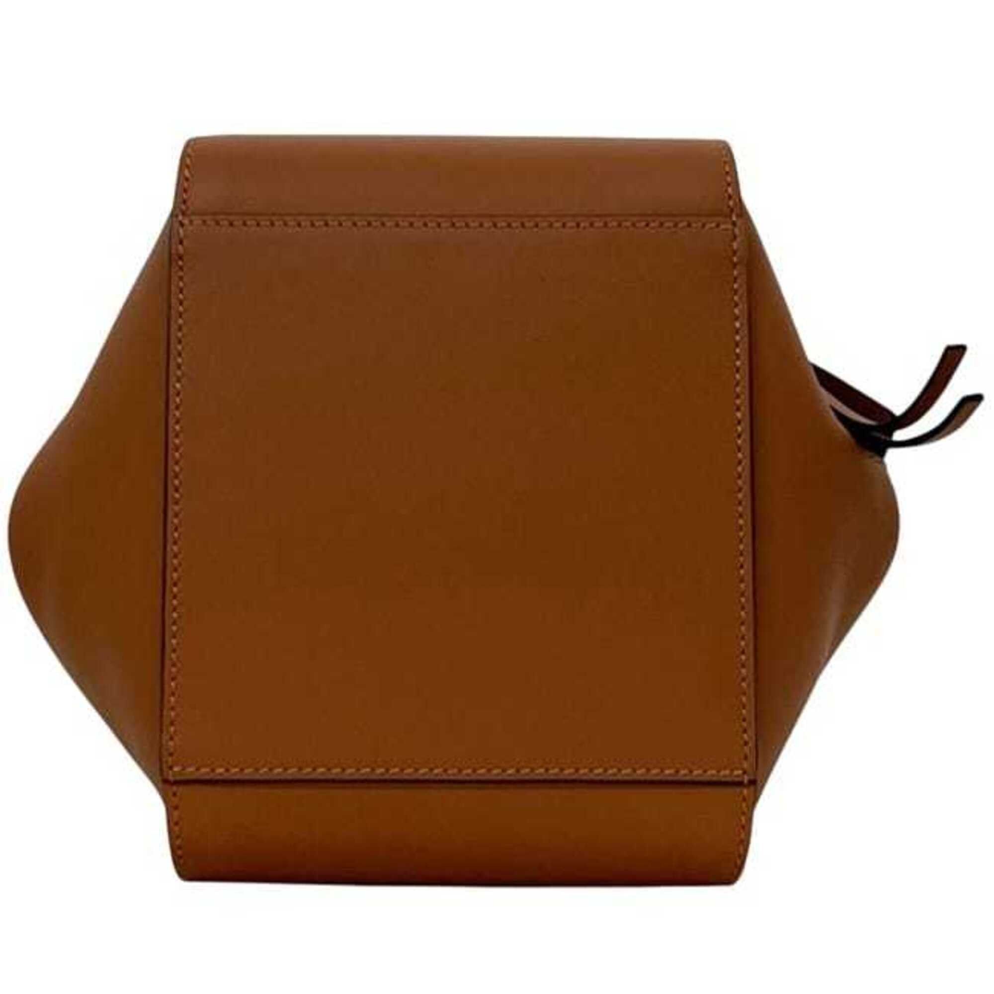 Loewe Loewe 2-way bag, Hammock compact shoulder Anagram, A538H13X10, LOEWE smooth leather, tan, BRONCEAD brown, women's. Size ONE SIZE - 3 Thumbnail