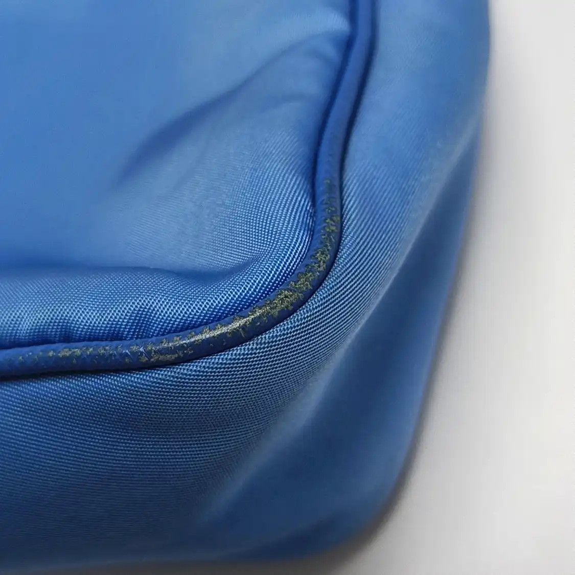 Prada PRADA Re-Edition 2005 blue nylon crossbody bag silver hardware sub-pocket 2 stri Size ONE SIZE - 13 Thumbnail