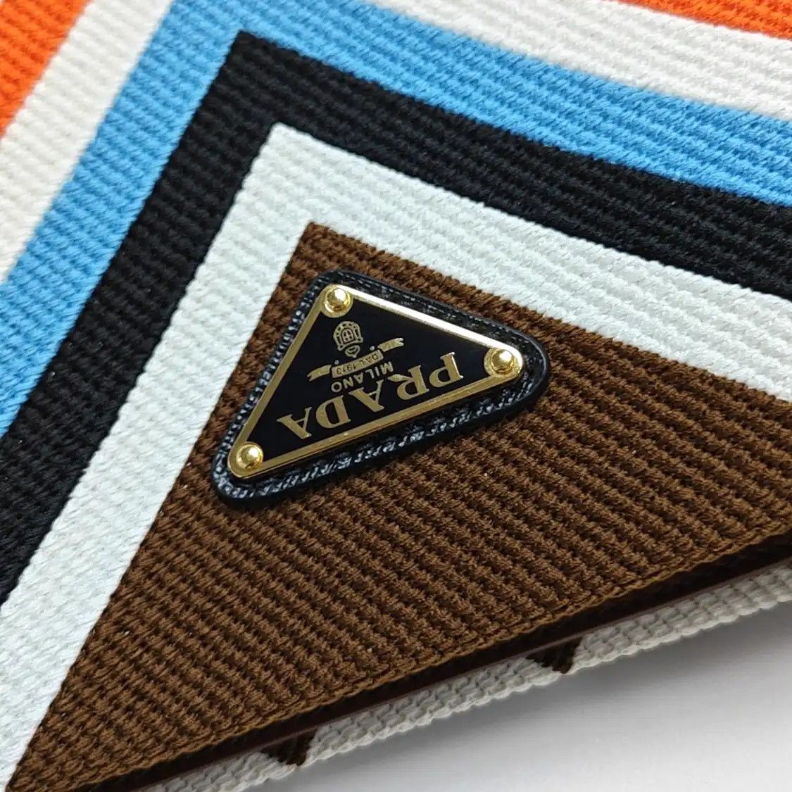 Prada PRADA Symbole multi-color canvas logo handbag gold hardware Size ONE SIZE - 9 Thumbnail