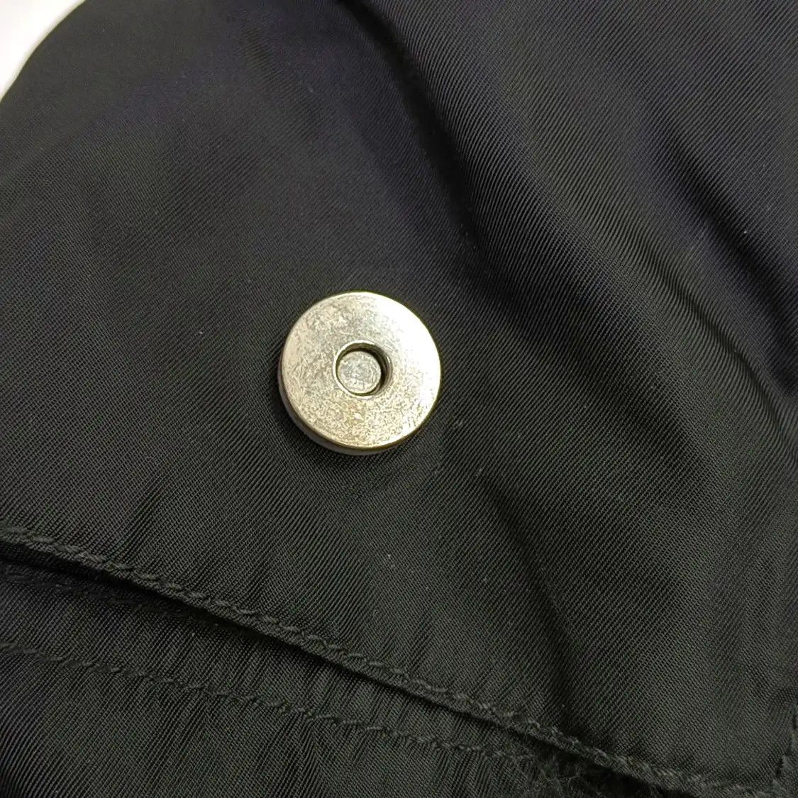 Prada PRADA Re-Nylon Medium black nylon logo backpack silver hardware Size ONE SIZE - 11 Thumbnail