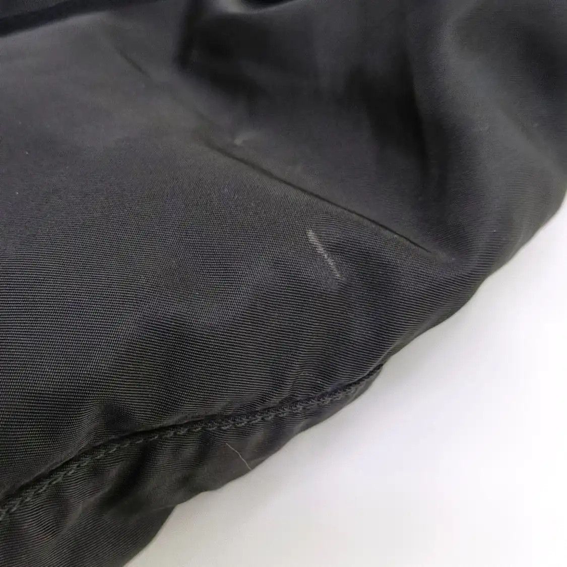 Prada PRADA Re-Nylon Medium black nylon logo backpack silver hardware Size ONE SIZE - 14 Thumbnail