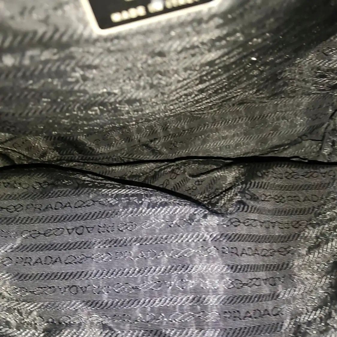 Prada PRADA Re-Nylon Medium black nylon logo backpack silver hardware Size ONE SIZE - 7 Thumbnail