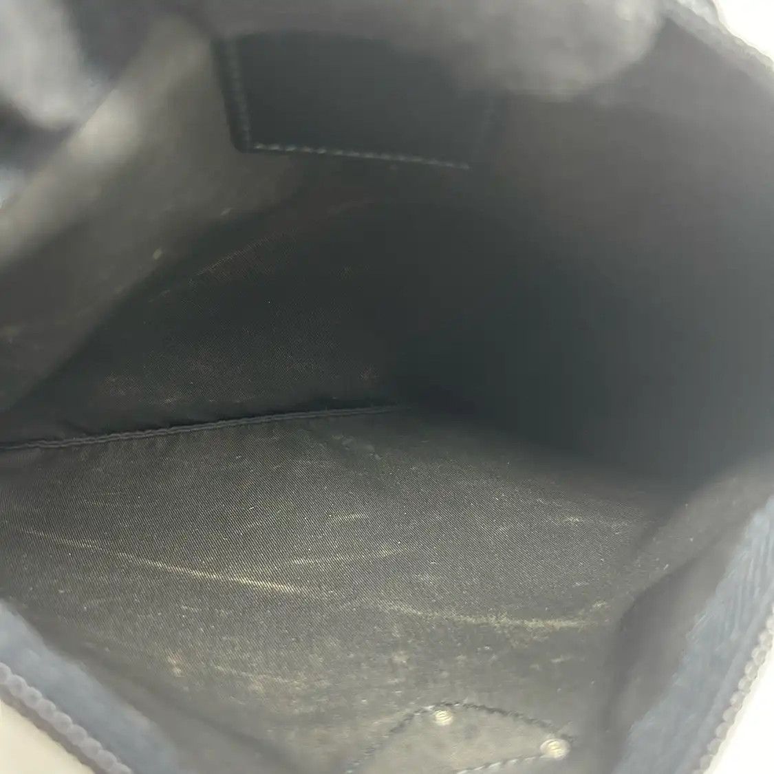 Prada PRADA Re-Nylon black nylon logo clutch Size ONE SIZE - 9 Thumbnail