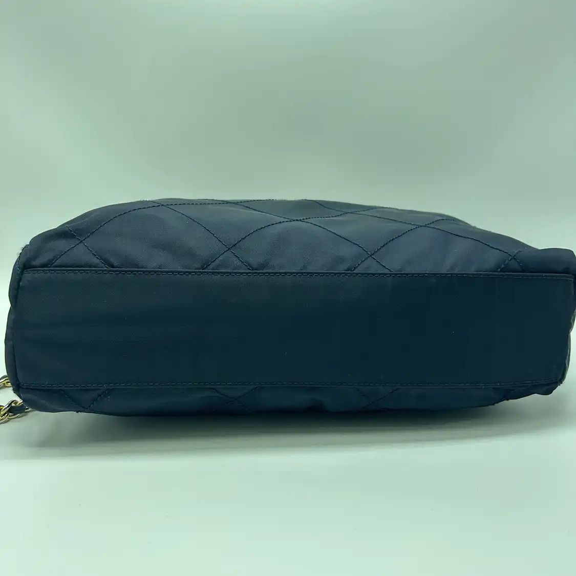 Prada PRADA Re-Edition 1995 Chane dark blue nylon logo quilted parachute bag shoulder Size ONE SIZE - 7 Thumbnail