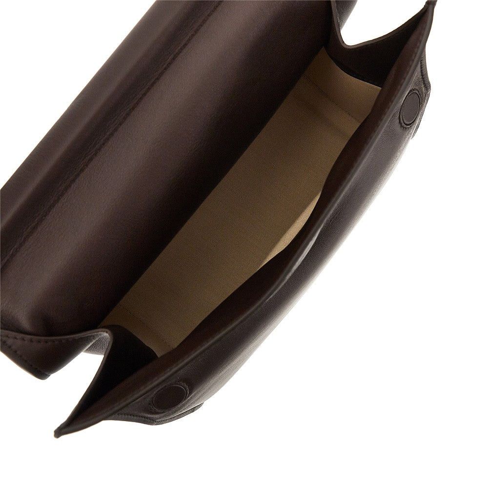 Jacquemus Jacquemus Rond Carré Nappa Leather Clutch Brown UNI Women - USA Tariffs Included Size ONE SIZE - 3 Thumbnail