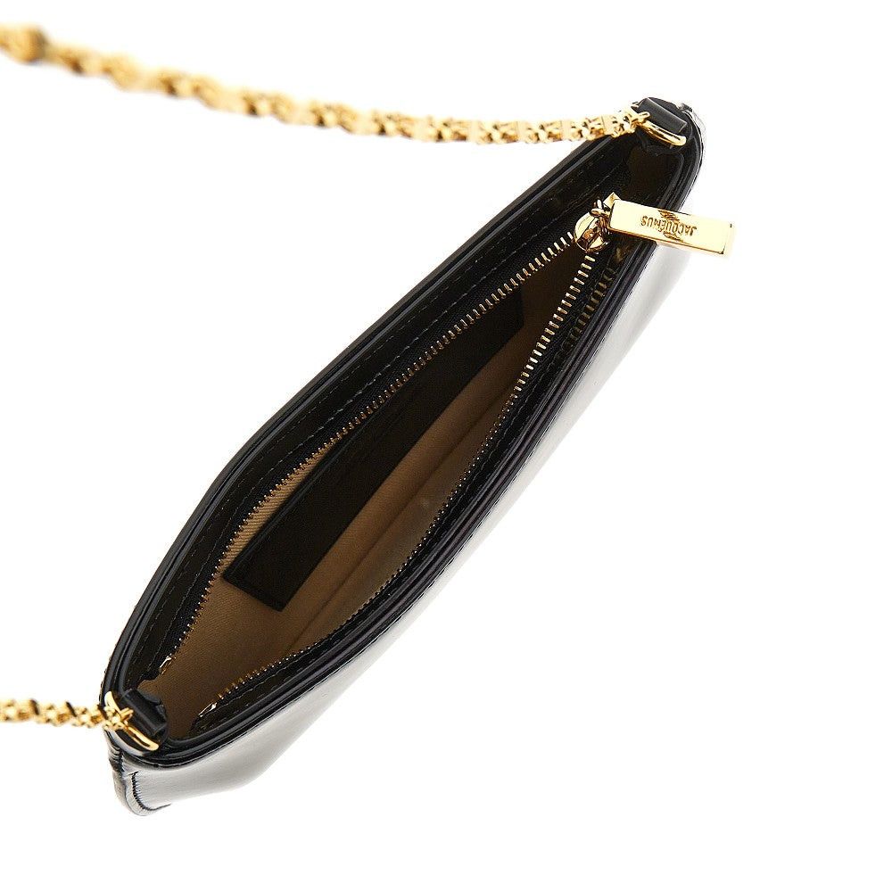 Jacquemus Jacquemus Small 'Bisou Chaine' Leather Bag Black UNI Women - USA Tariffs Included Size ONE SIZE - 3 Thumbnail